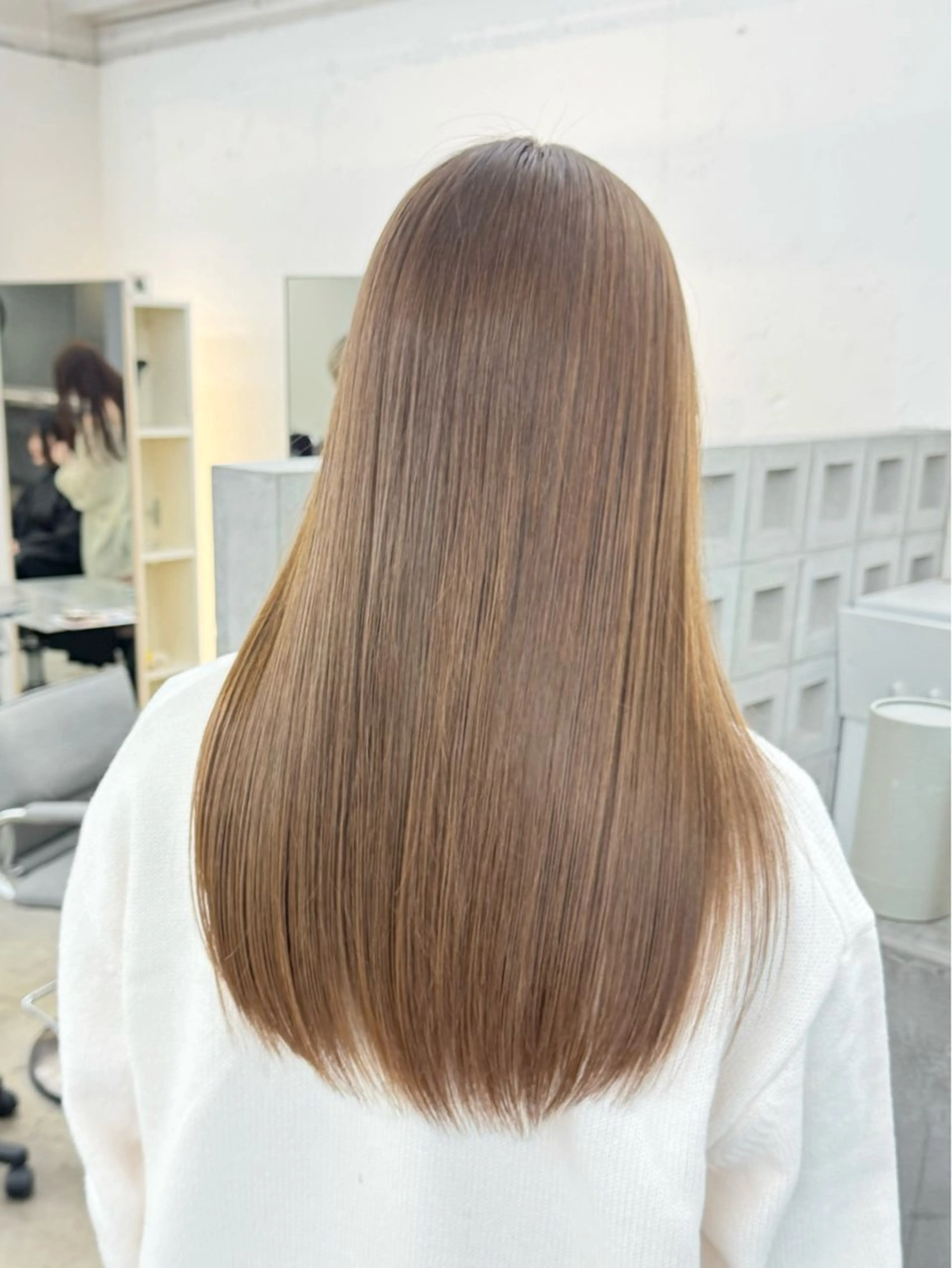 ロング カラー カット ヘアカラー トリートメント 🦋韓国系指名No1 店長/圓山 祐也🦋のヘアスタイル