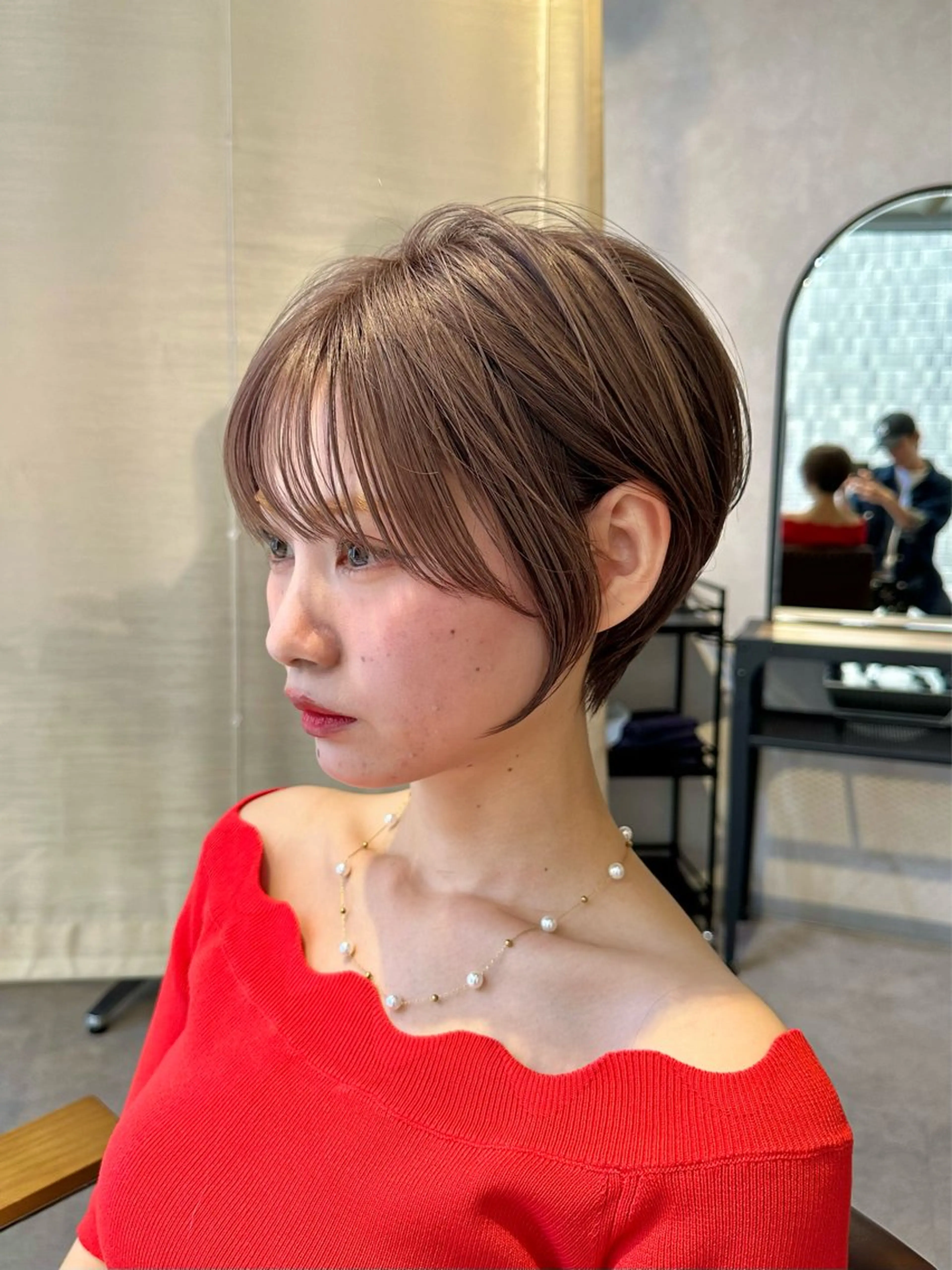 ショート Number六本松所属・山崎 友雅のヘアスタイル