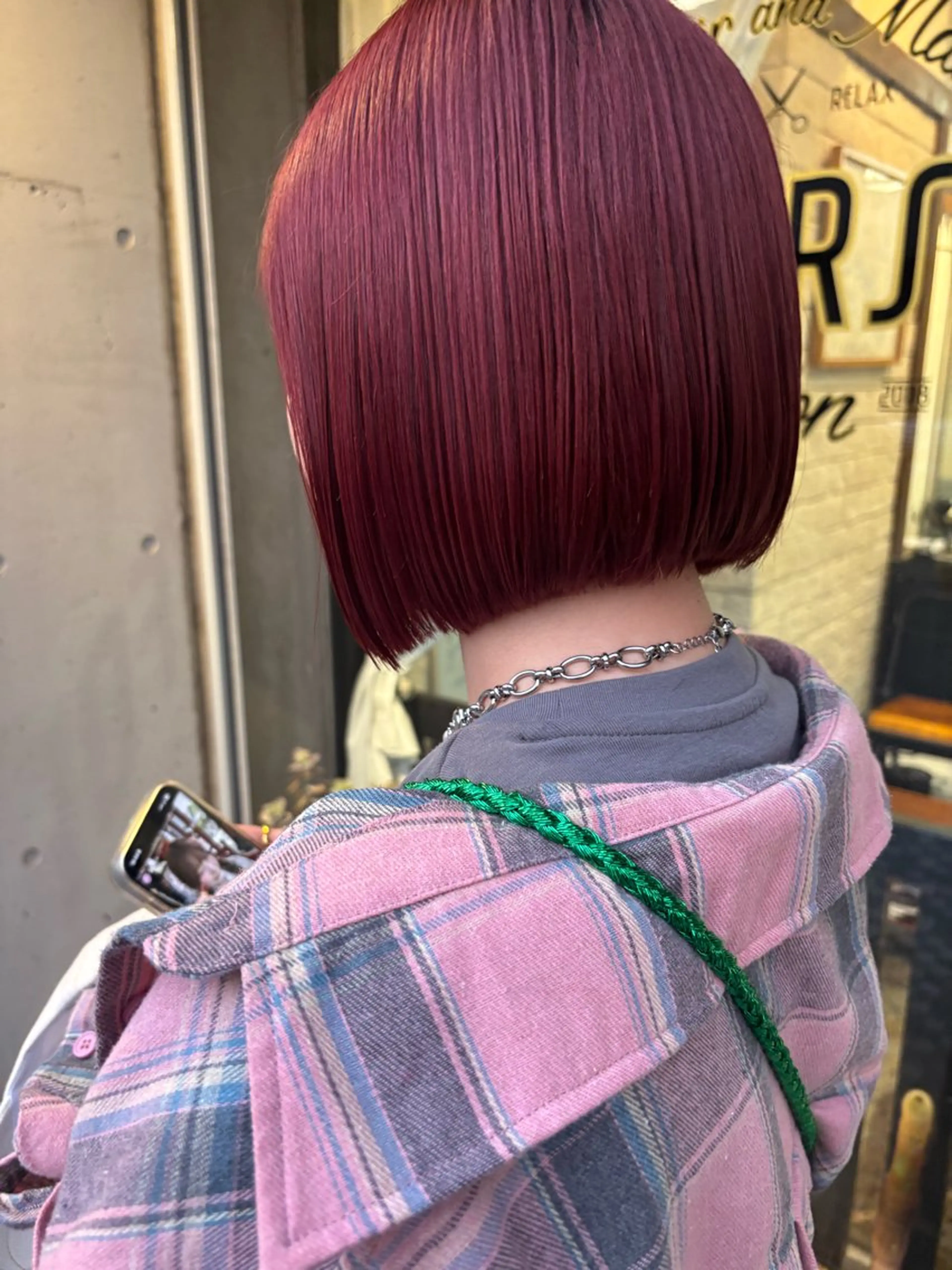 ミディアム 宇留間 涼香のヘアスタイル