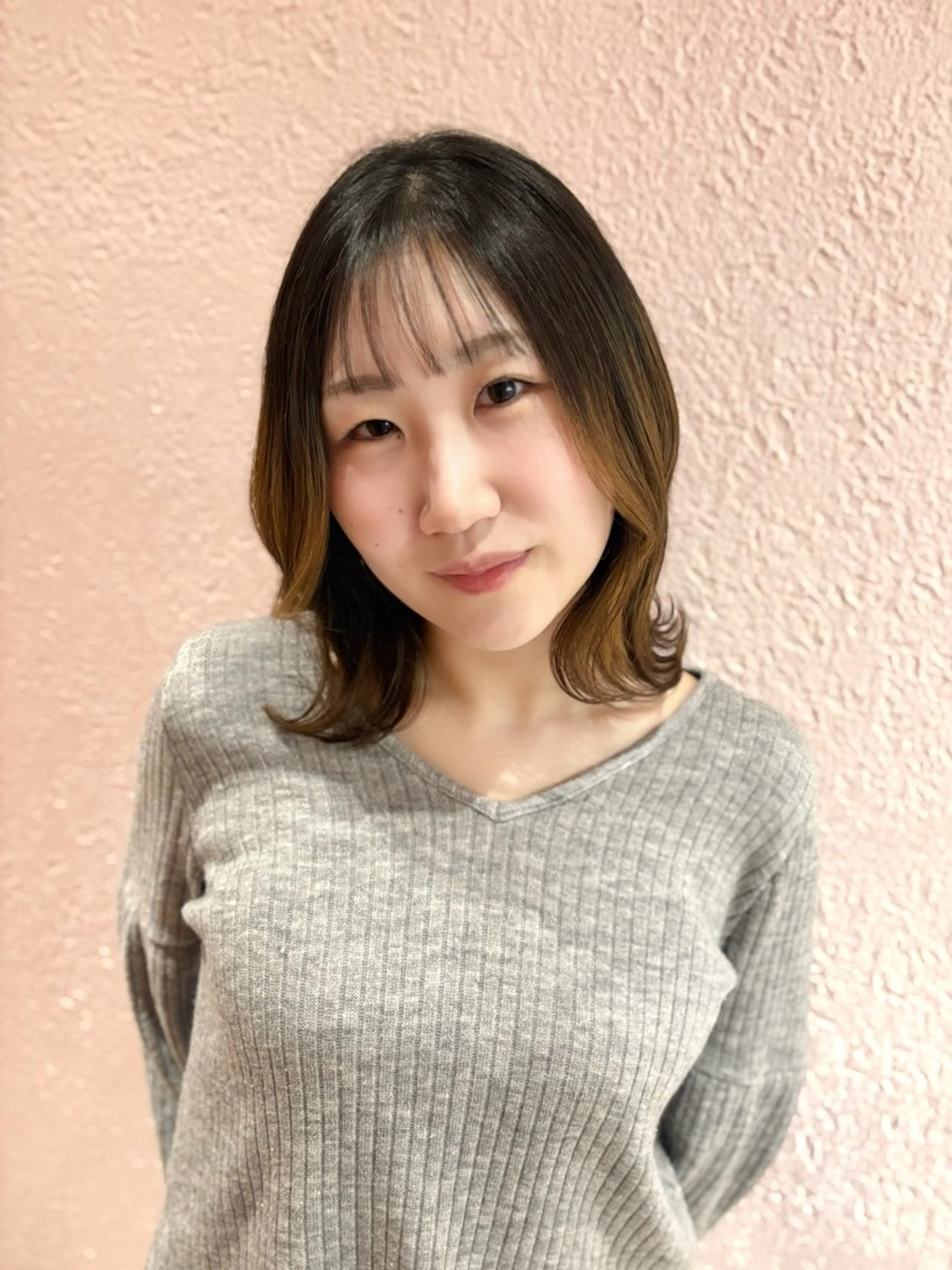 セミロング merc.谷本 澪のヘアスタイル