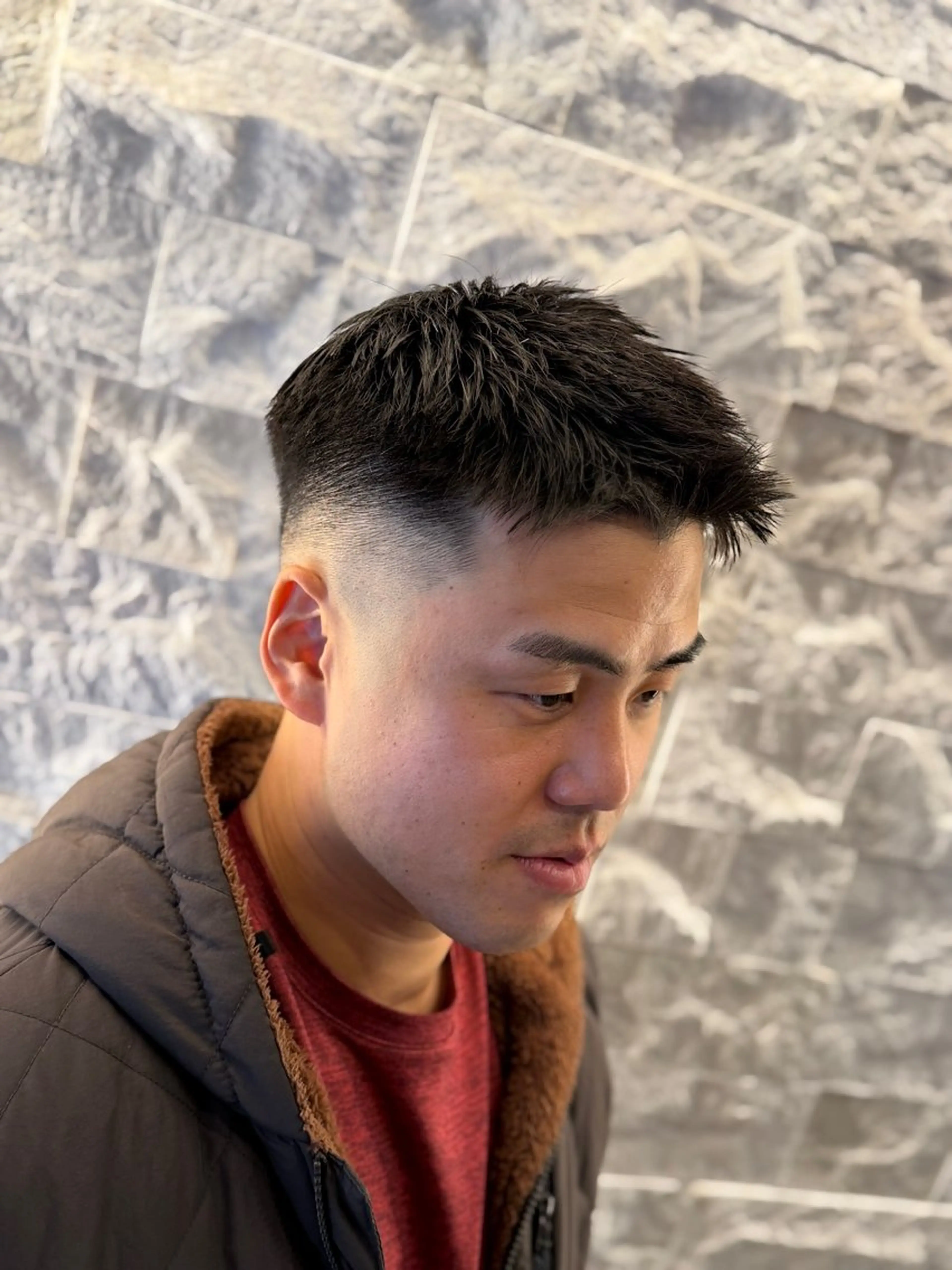 ショート カット ヘアセット 福本 純平のヘアスタイル