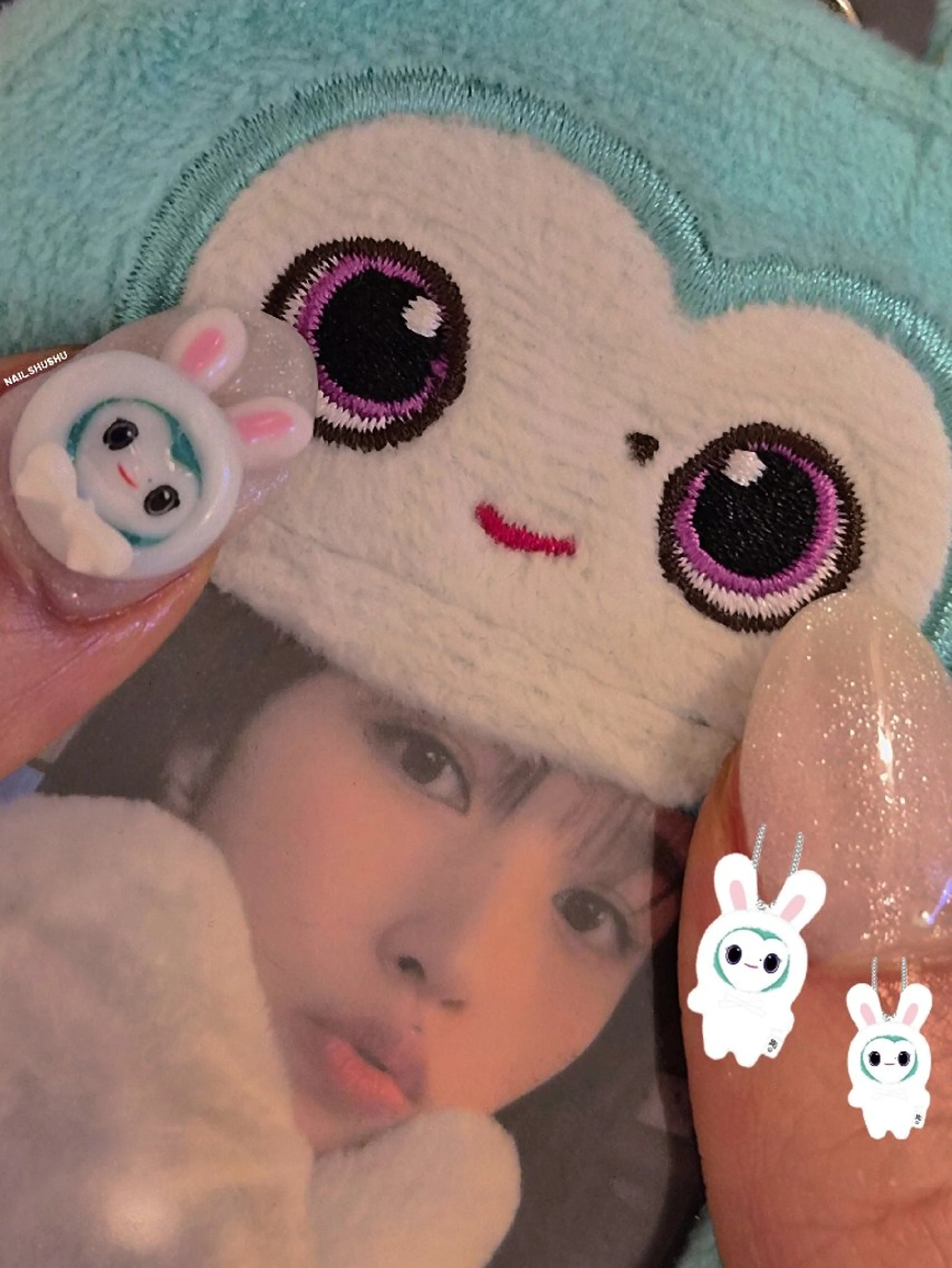 ネイル ハンドネイル 3dパーツ/流行り 👧shushu❤️のネイルデザイン