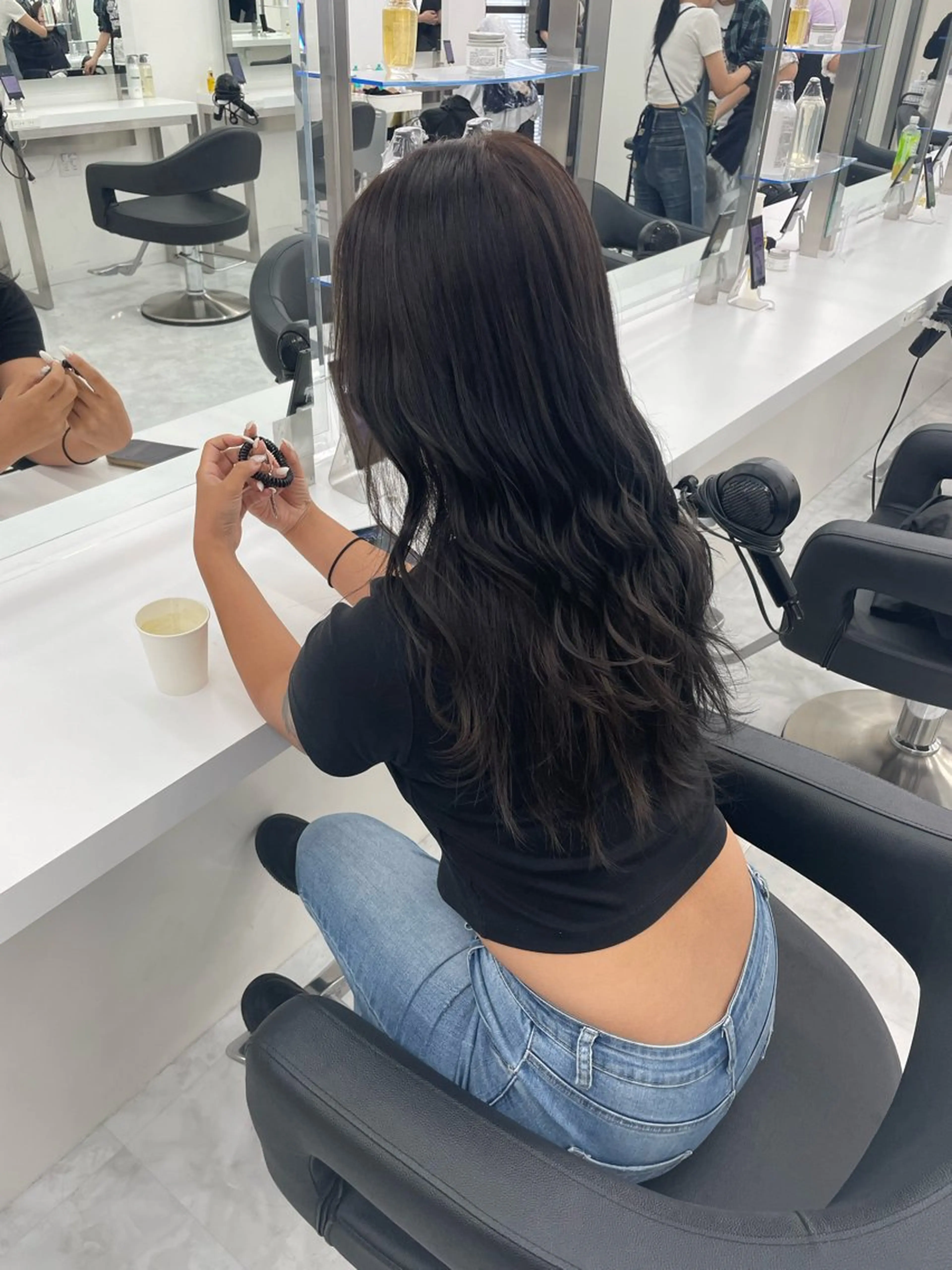 ロング カラー ヘアアレンジ SEIGO/カット /メンズパーマ🔥のヘアスタイル