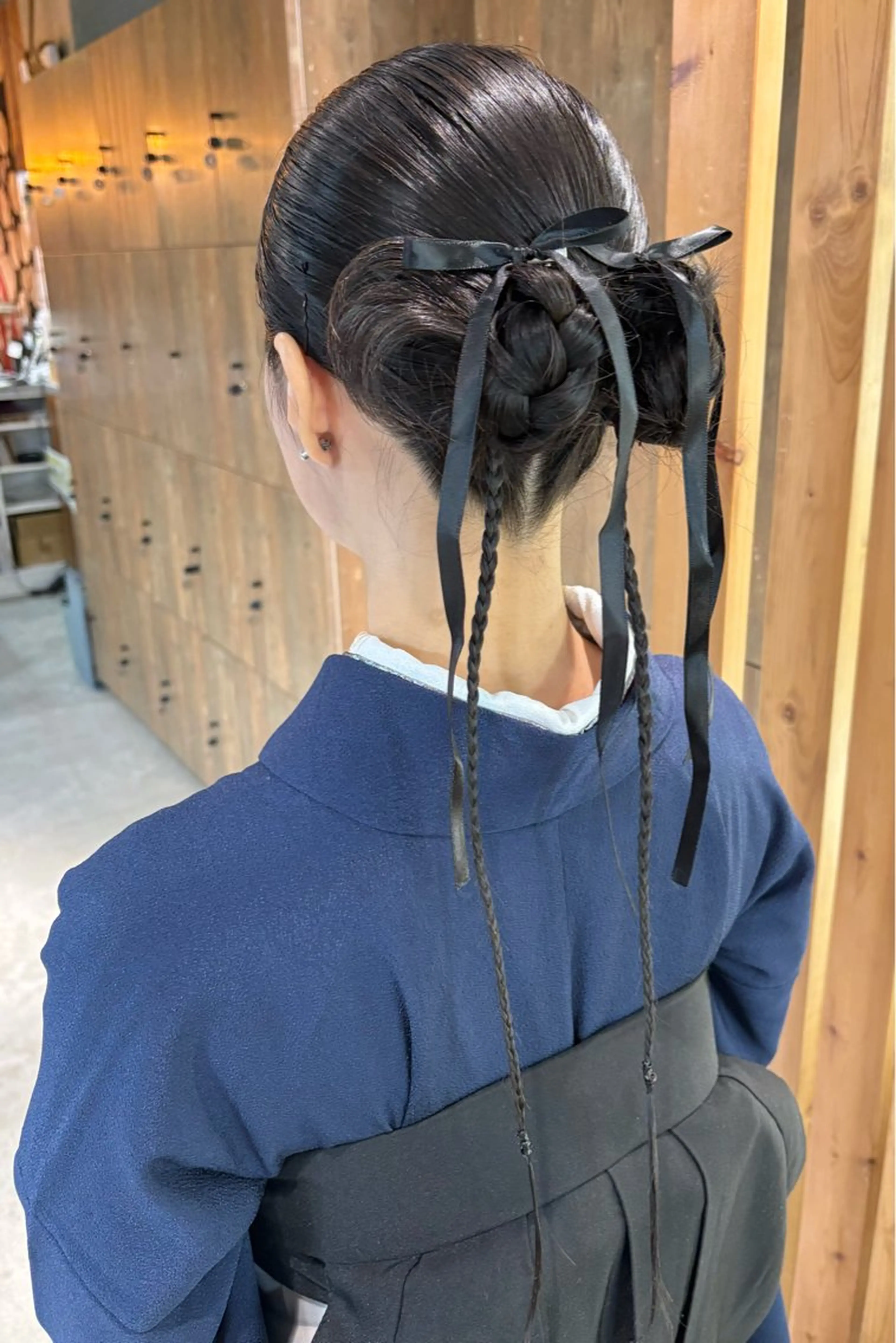 【電話予約限定】👘学生袴着付け+ヘアセットの写真