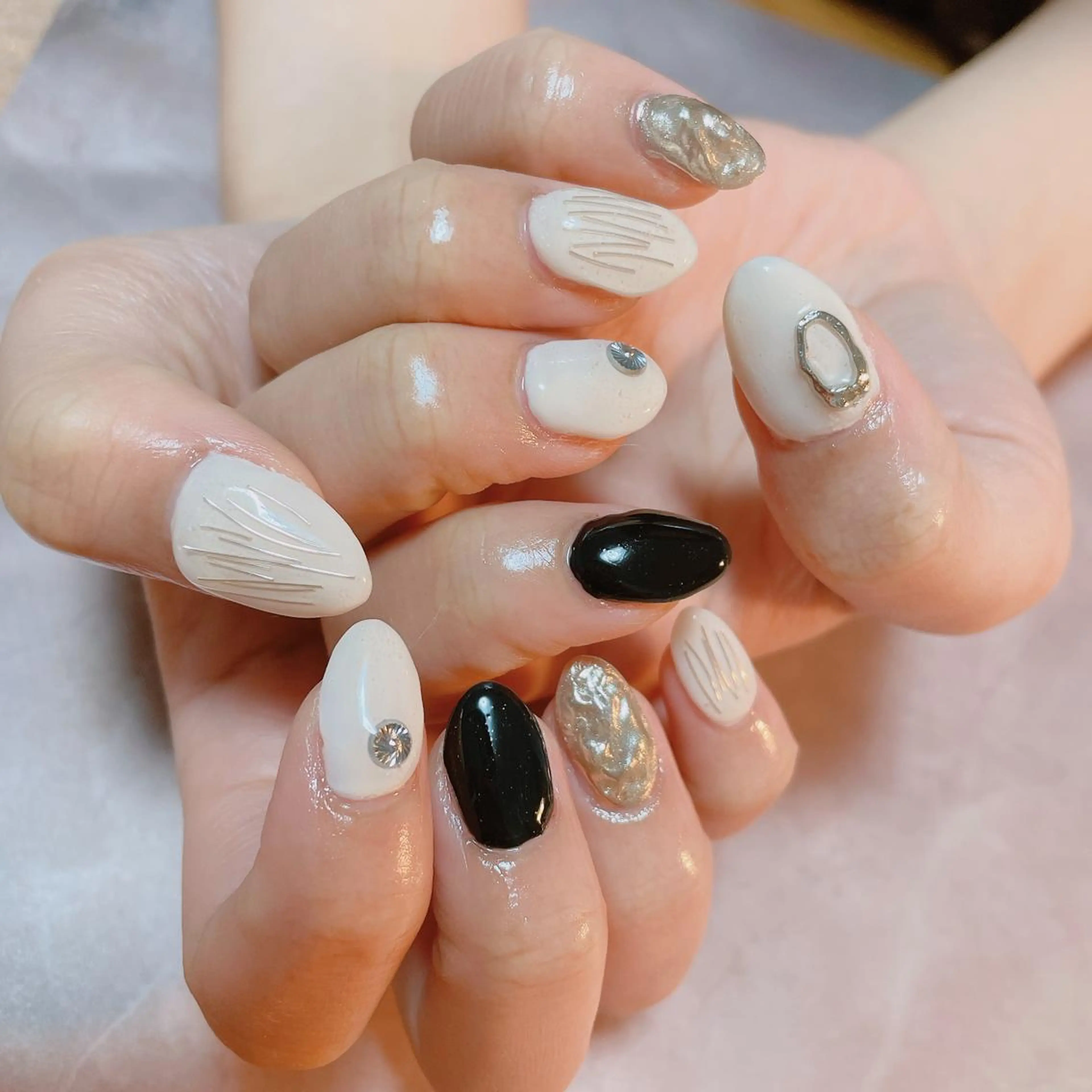 ネイル ハンドネイル nakamoto yuukaのネイルデザイン