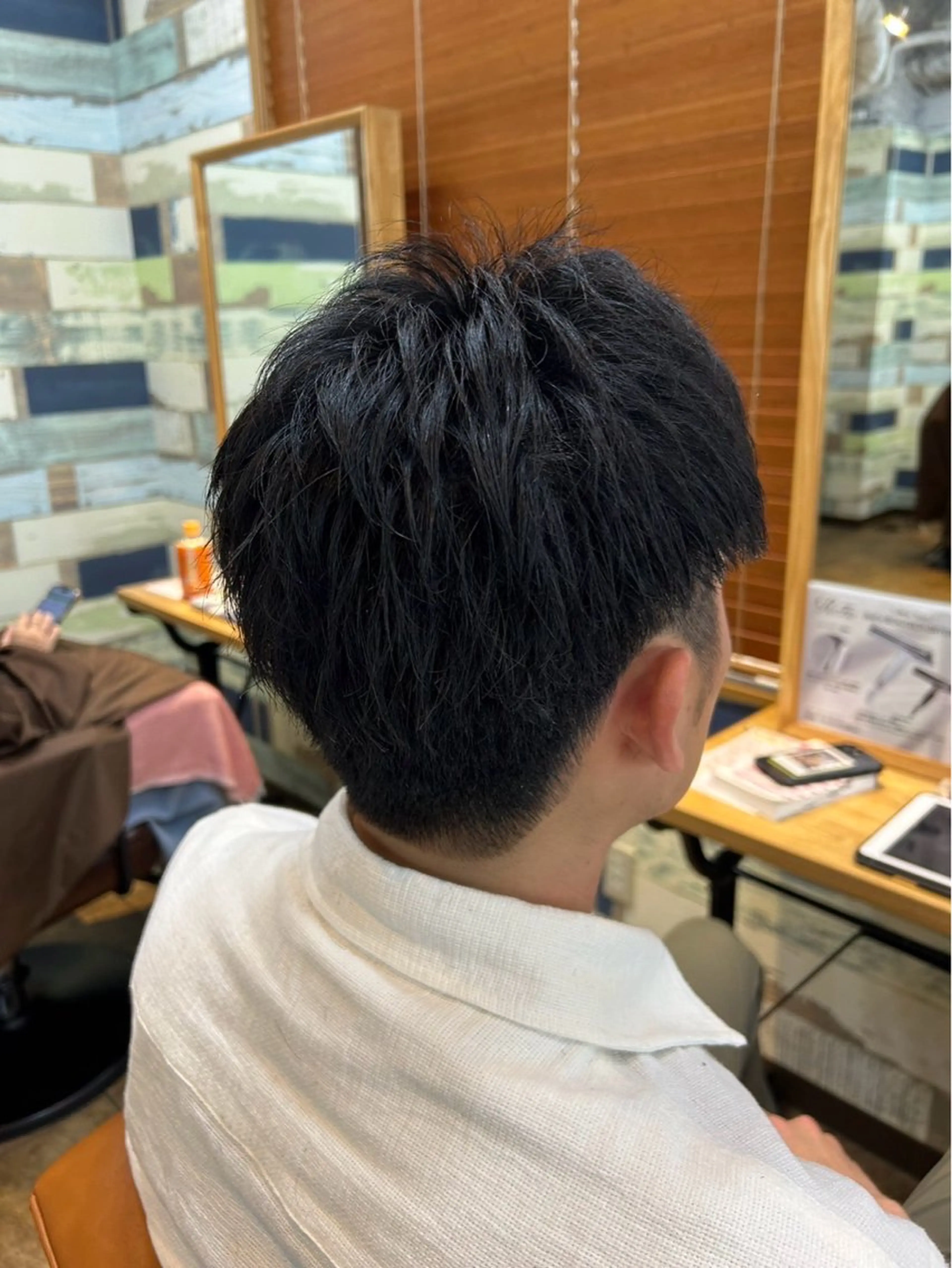 メンズ ミディアム ✂️林　菜々美のヘアスタイル