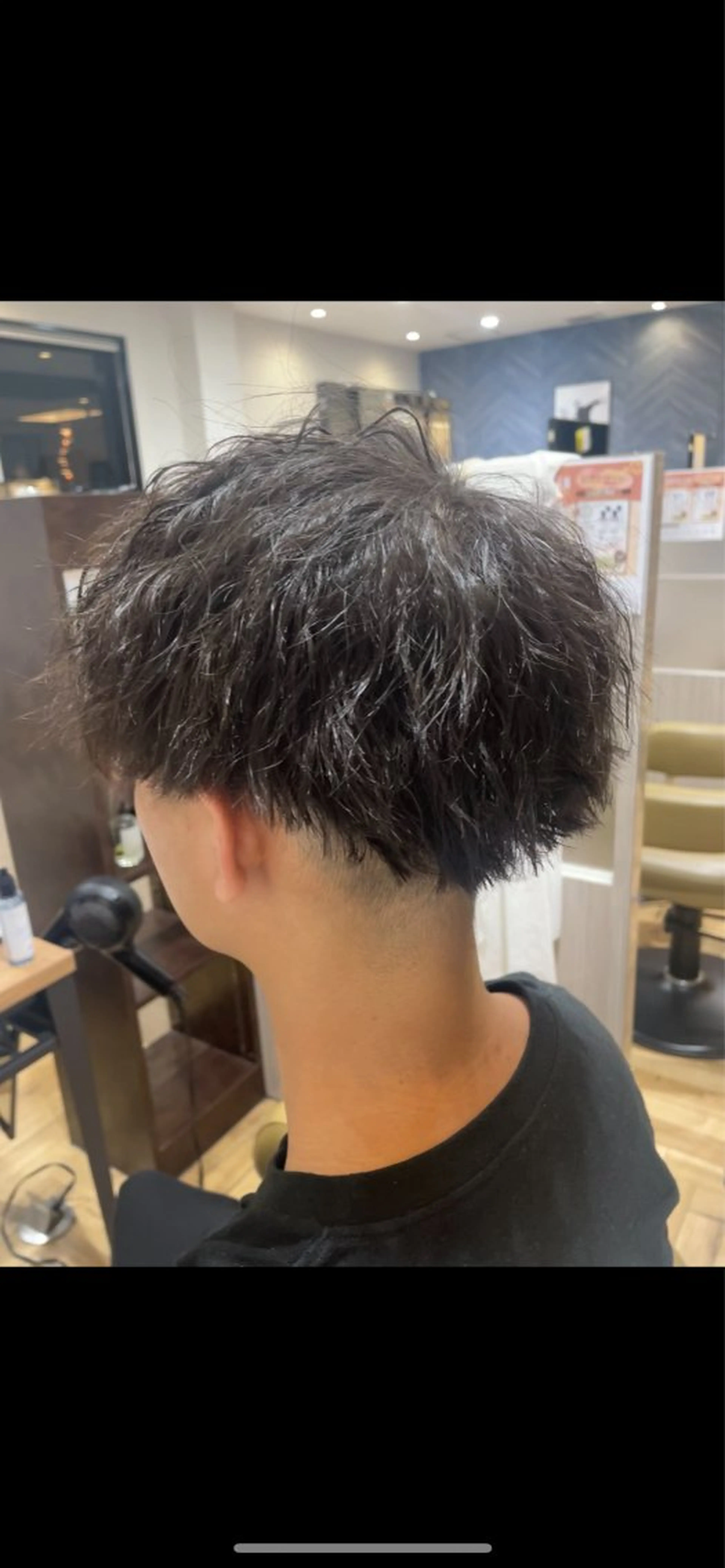 パーマ 中村 誠也のヘアスタイル