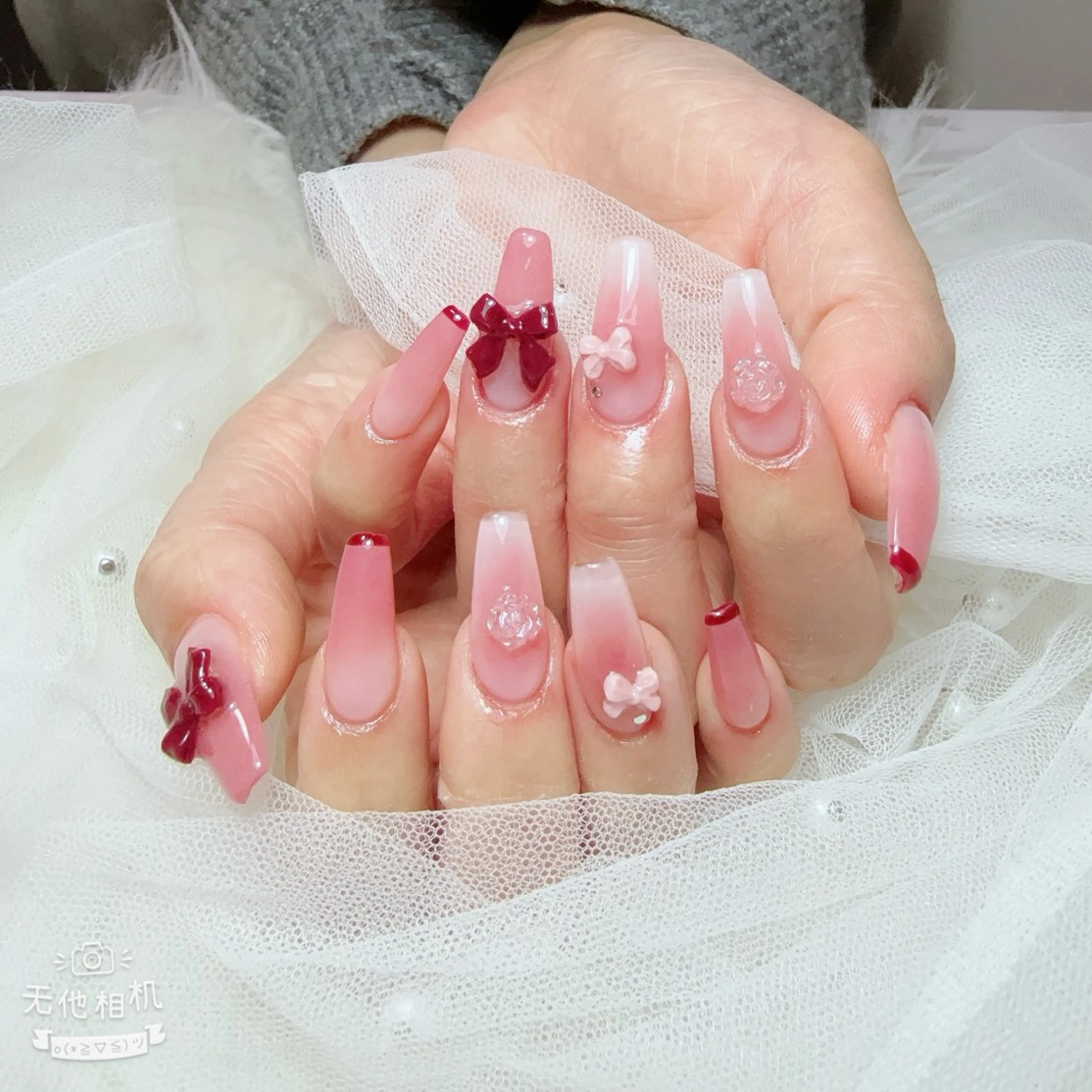 チップ長さ出し持ち込みデザインの写真