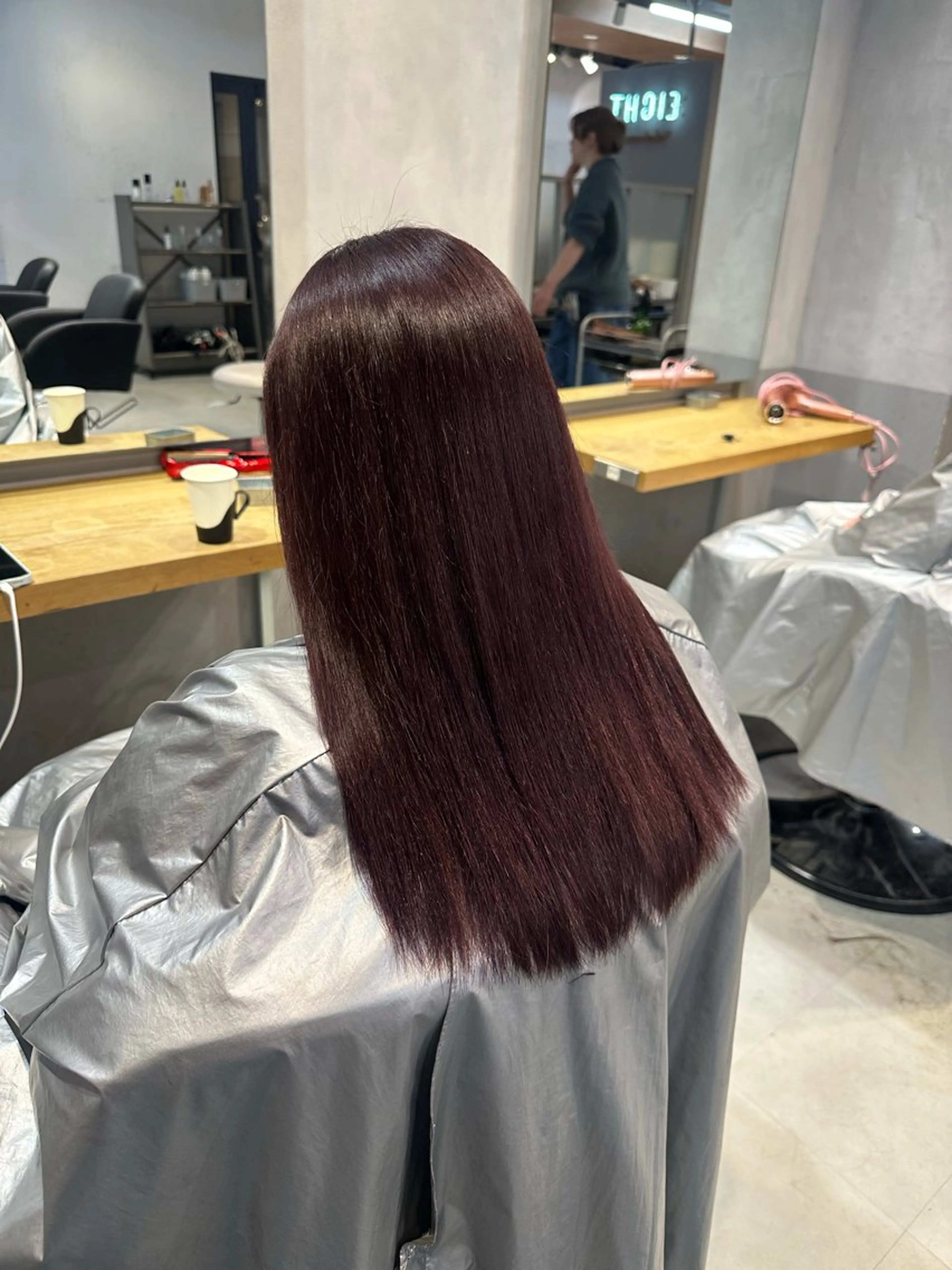 セミロング カラー ブリーチ イルミナカラー カット ヘアカラー トリートメント 💖ハイライト/ハイ トーン💖MIKIのヘアスタイル