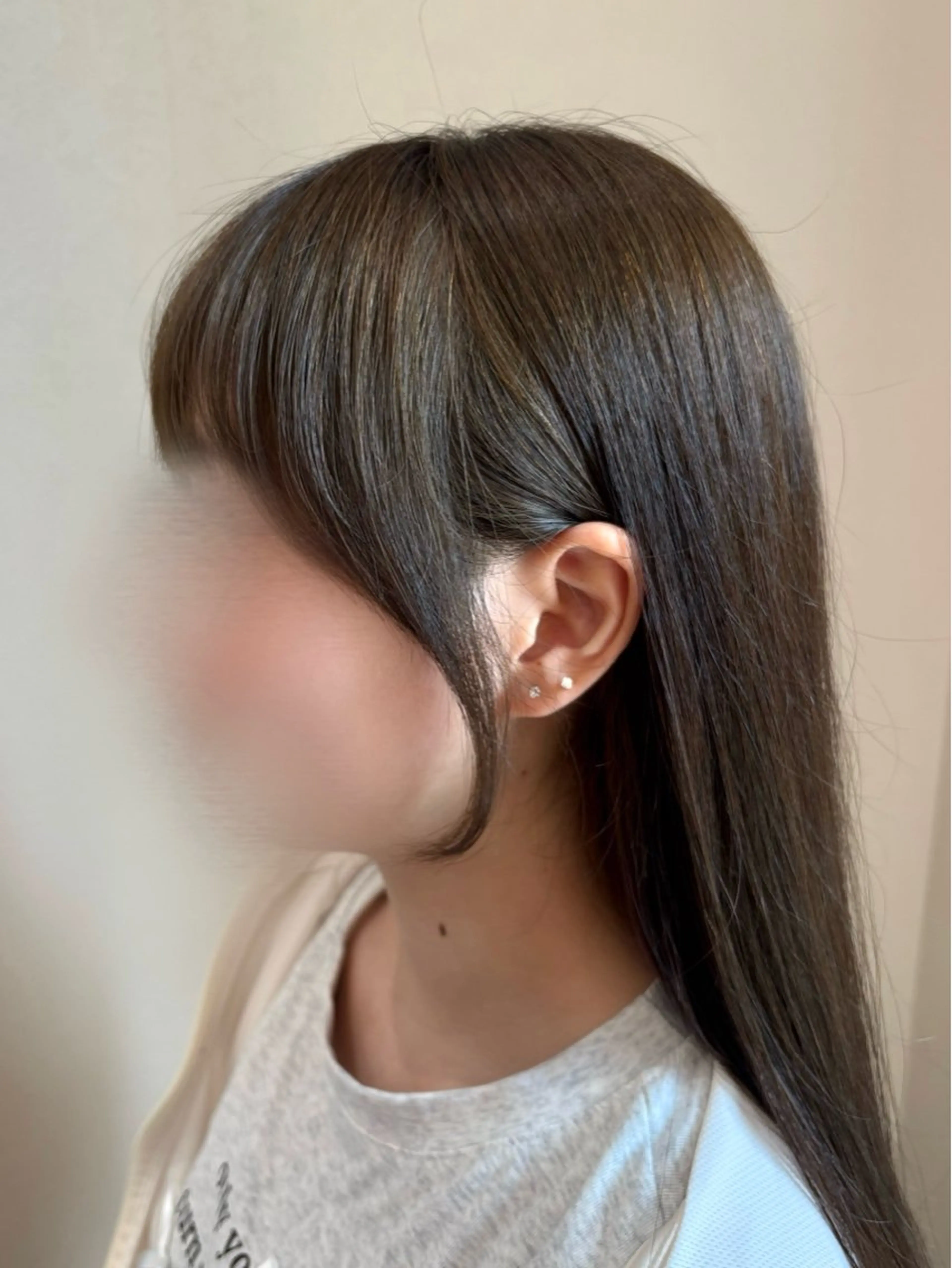 カット+髪質改善カラー+オージュア4stepトリートメントの写真