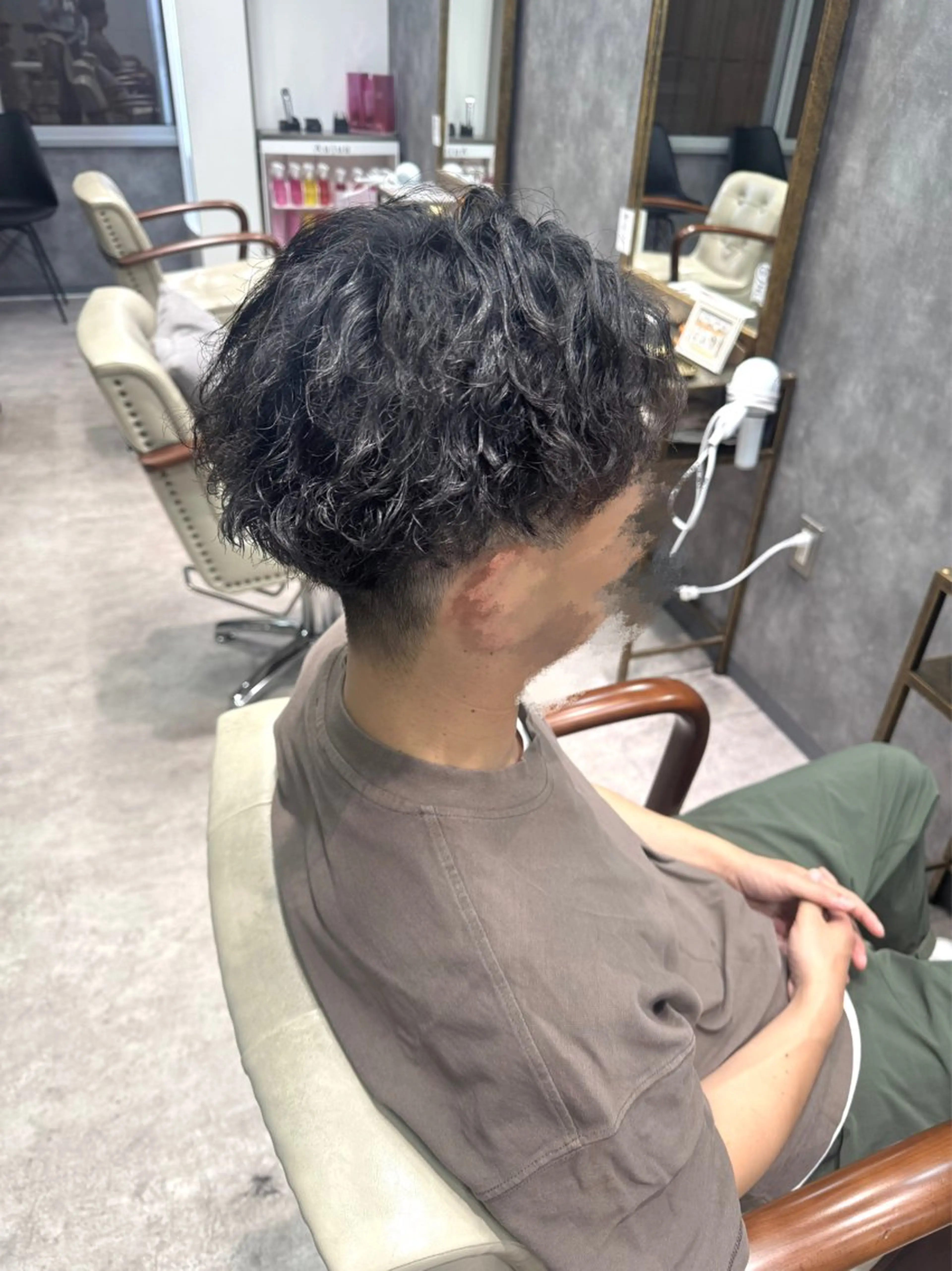パーマ メンズ 伊関 優愛*.+ﾟのヘアスタイル