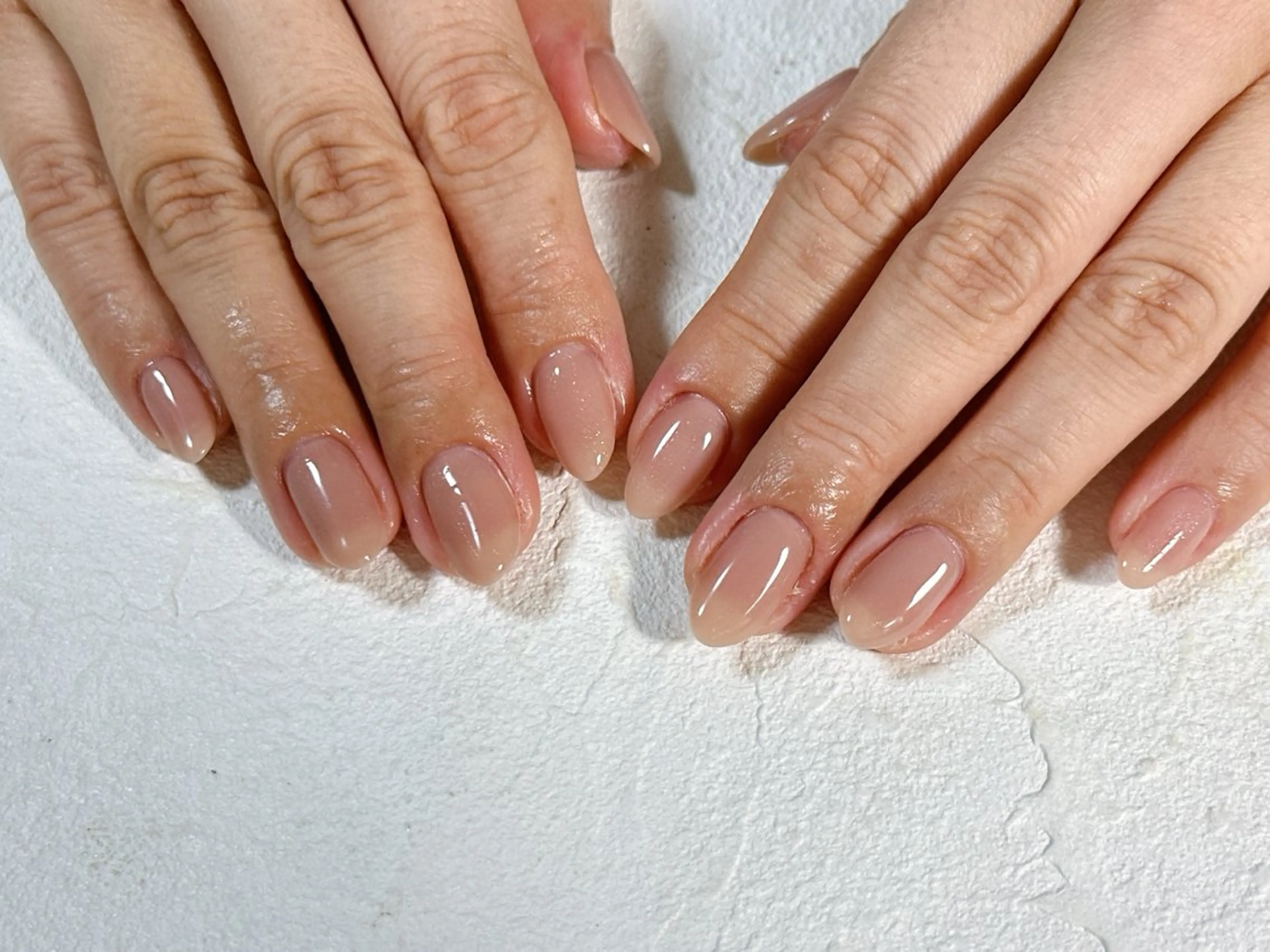 ネイル オーロラネイル フットネイル フレンチネイル ジェルネイル マグネットネイル kiki nail たまプラーザのネイルデザイン