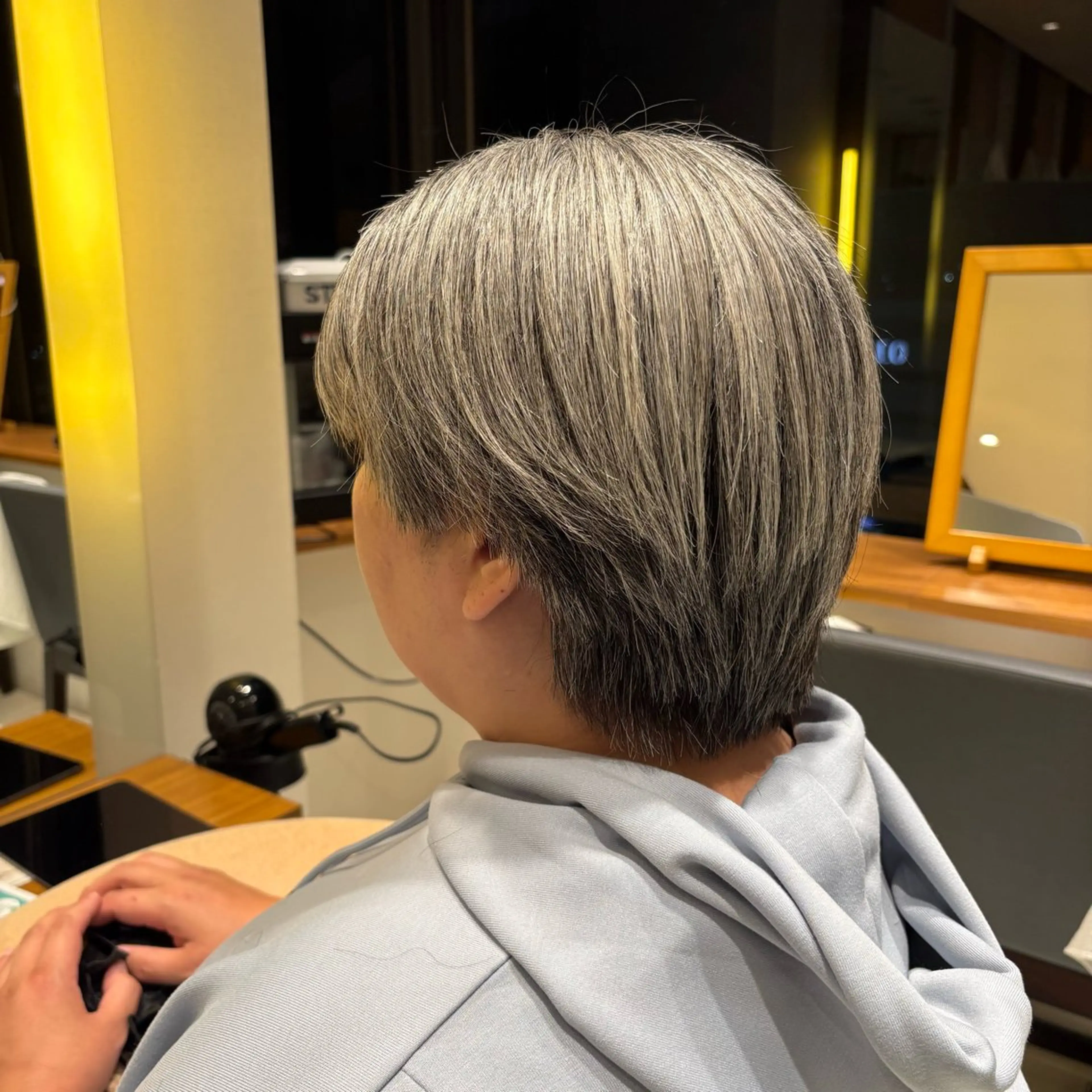 ショート 森田 玲央のヘアスタイル