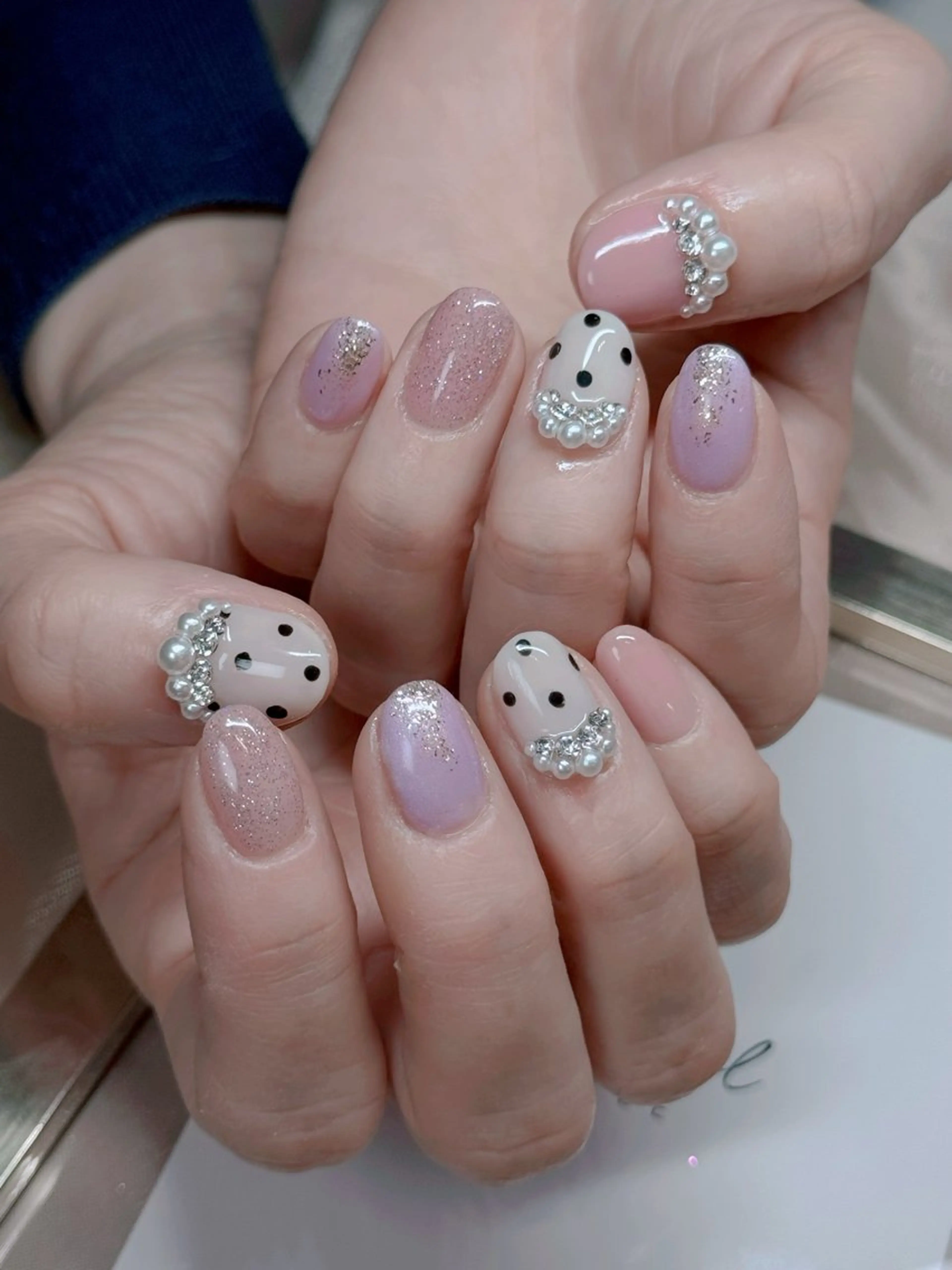 ネイル ハンドネイル 長さ出し専門 nynaのネイルデザイン