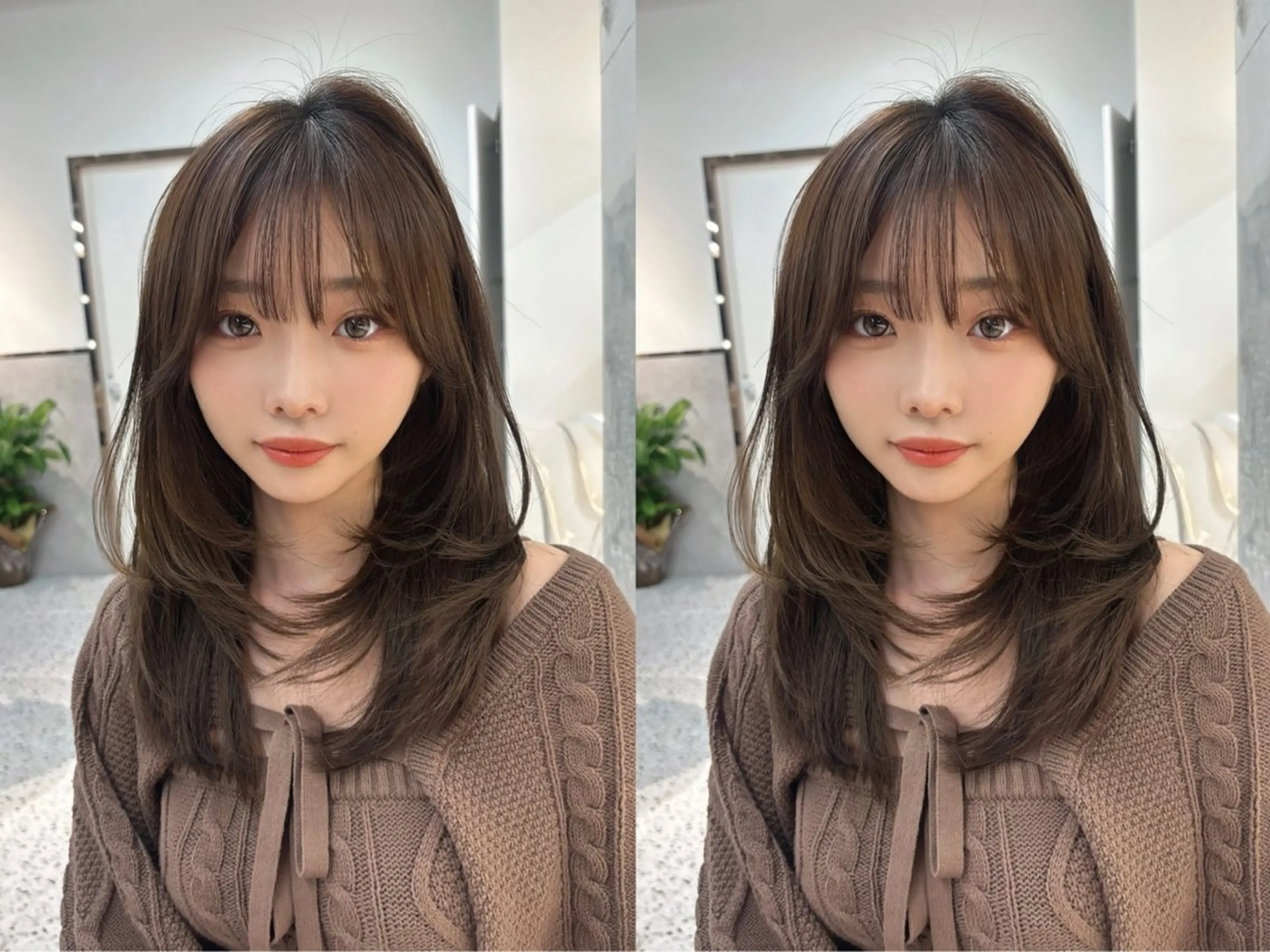 ロング 髪質改善 レイヤーカット 🎀透明感カラー shizuka🎀のヘアスタイル