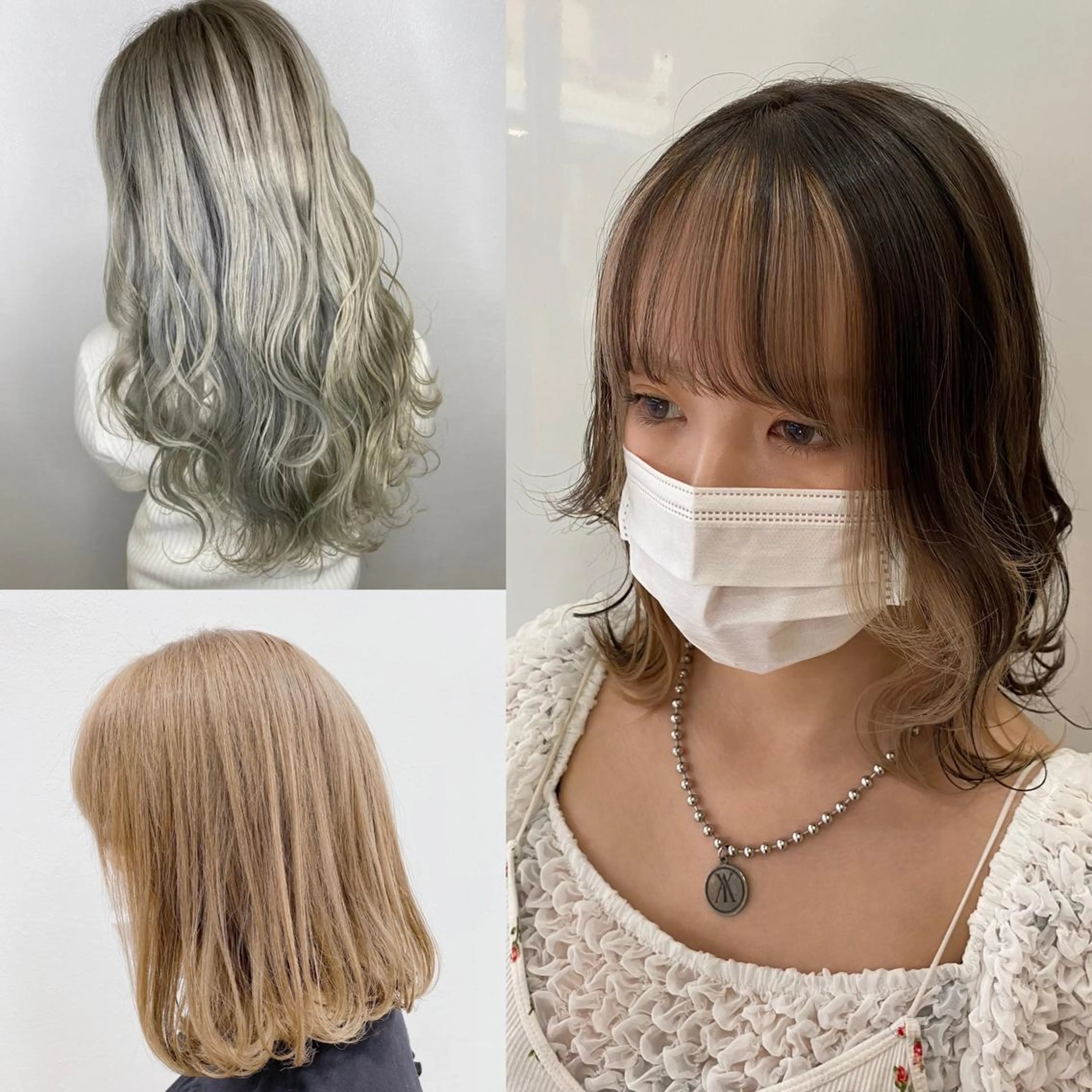 カラー 美容室 HAKUAのヘアスタイル
