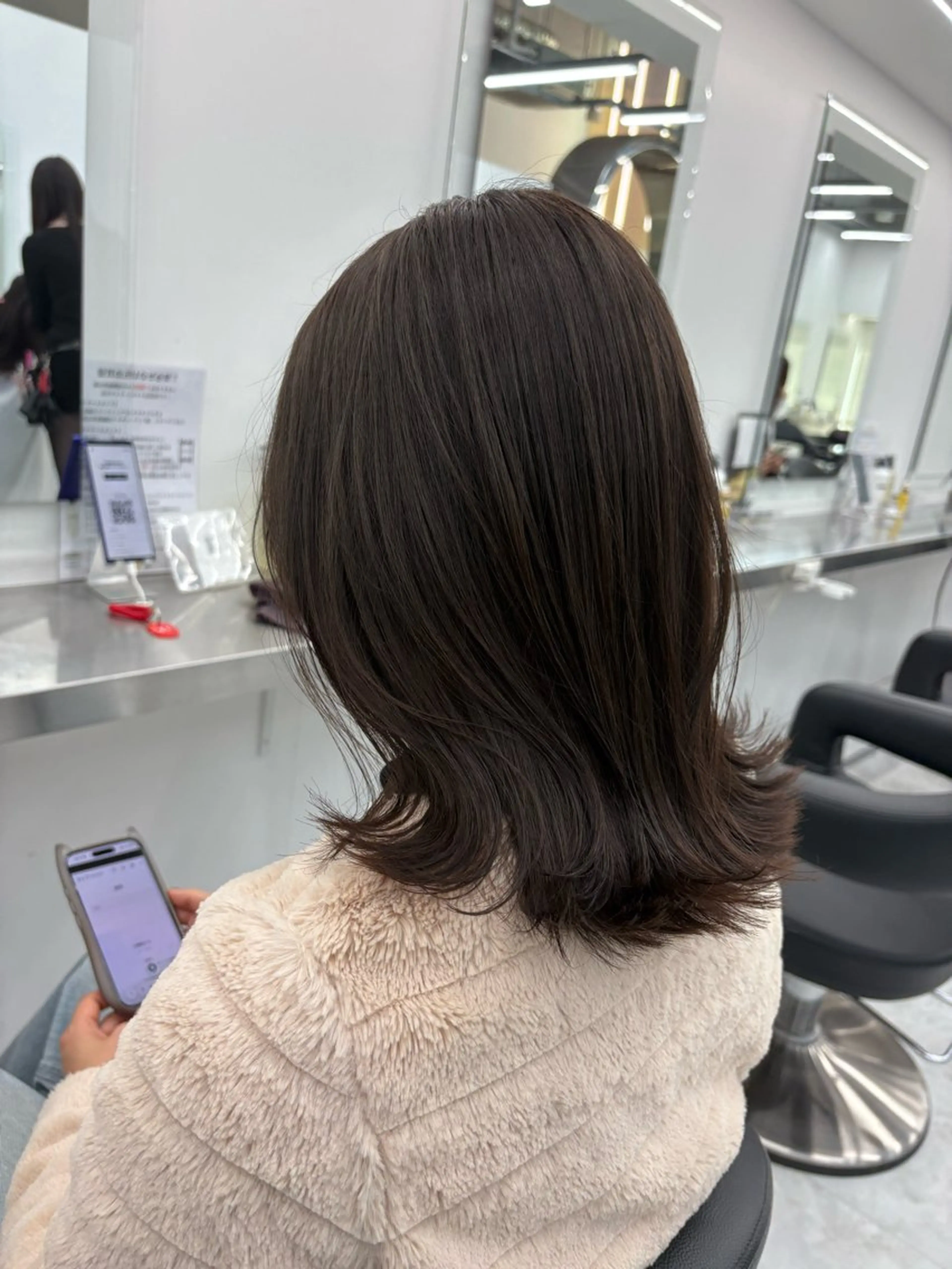 ロング カラー カット ヘアカラー トリートメント ヘッドスパ ヘアセット 𓏸レイヤー髪質改善 透けカラーカノン🫧のヘアスタイル