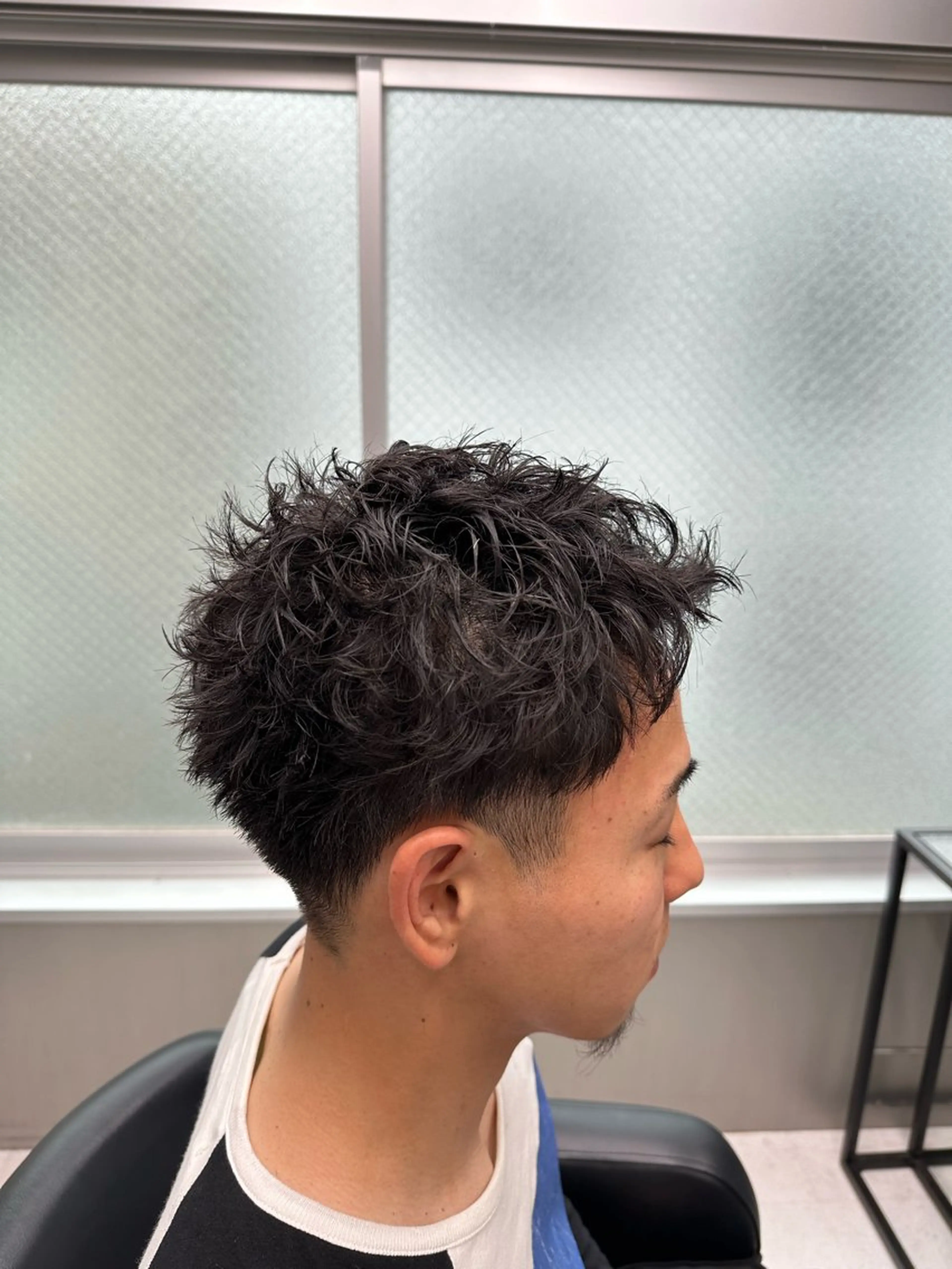 ショート パーマ メンズ カット パーマ 💈メンズ/パーマ 💈中目黒/谷のヘアスタイル