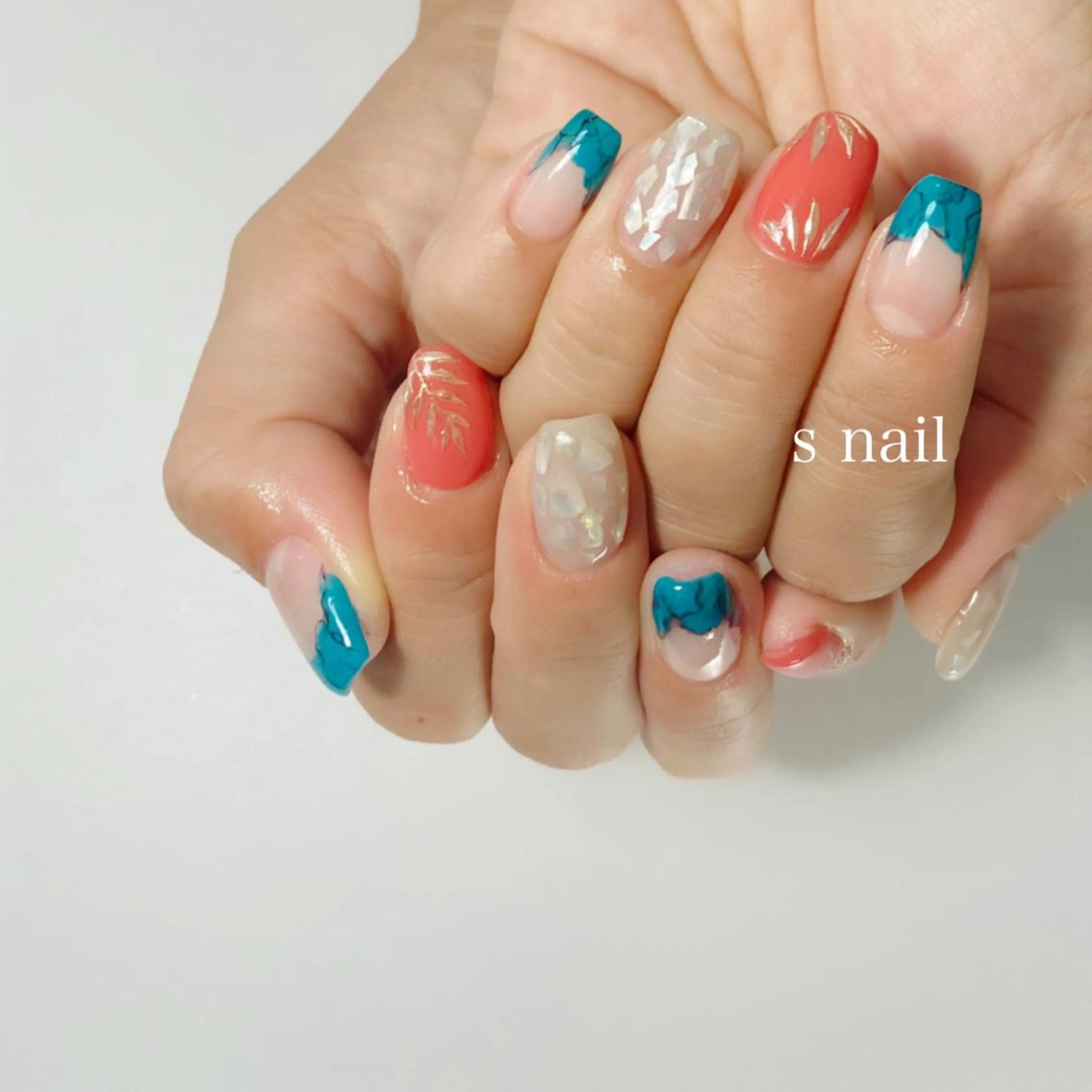 ネイル ハンドネイル s nail さとよしみゆきのネイルデザイン