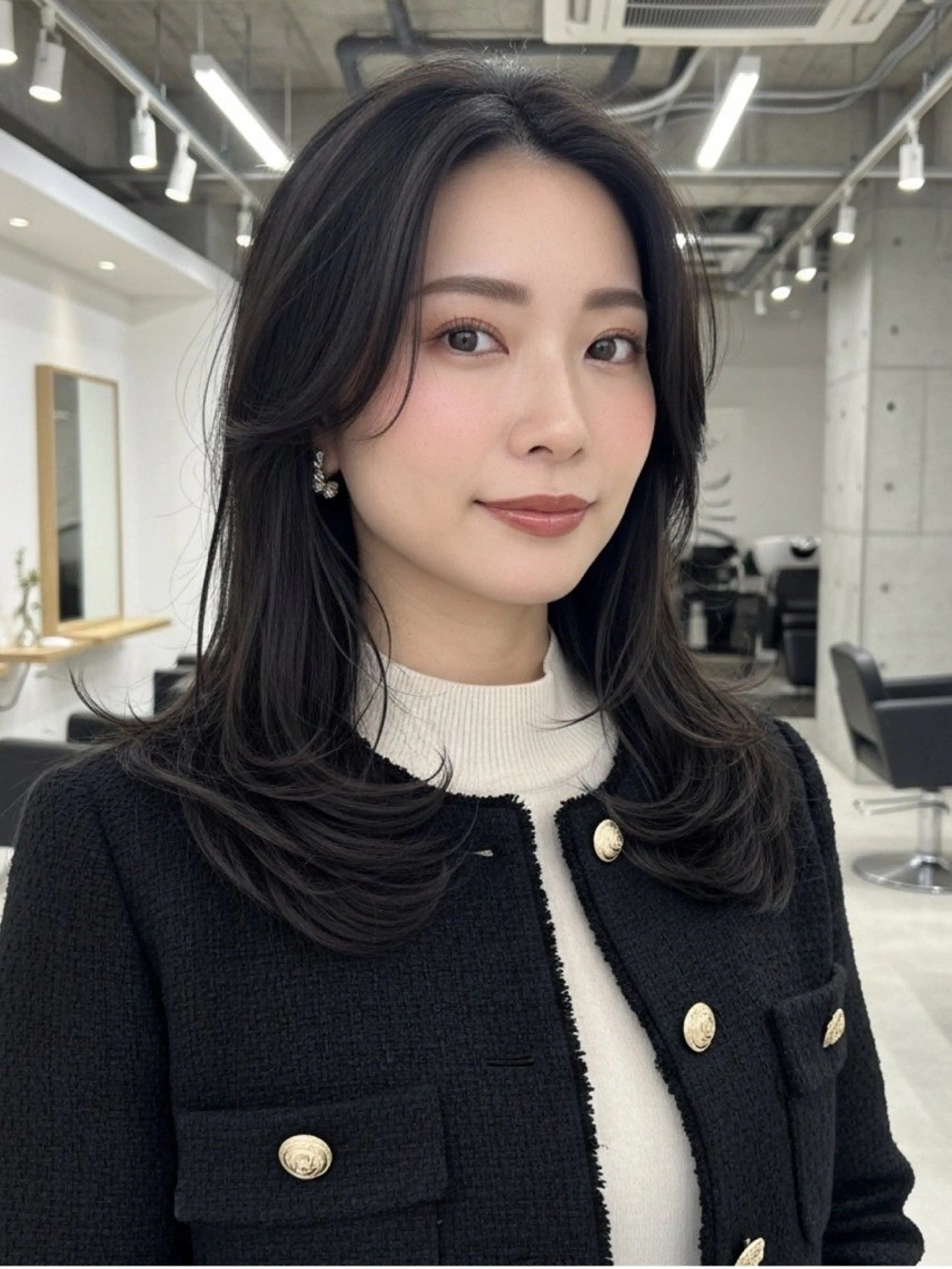 ロング 似合わせボブ✖️ 韓国レイヤー✨小関のヘアスタイル