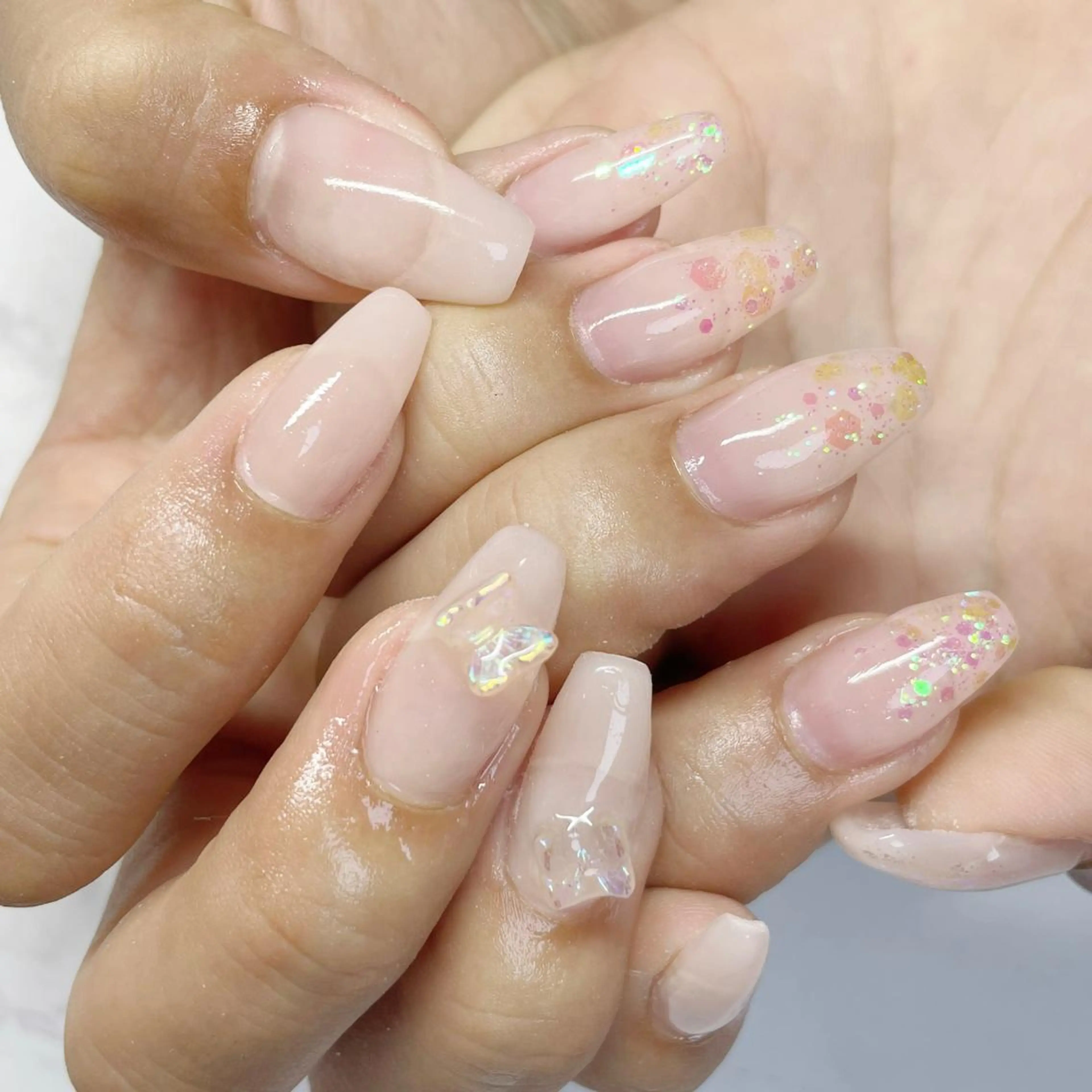 ネイル ハンドネイル LaLa Peach 福岡のマツエク・マツパデザイン