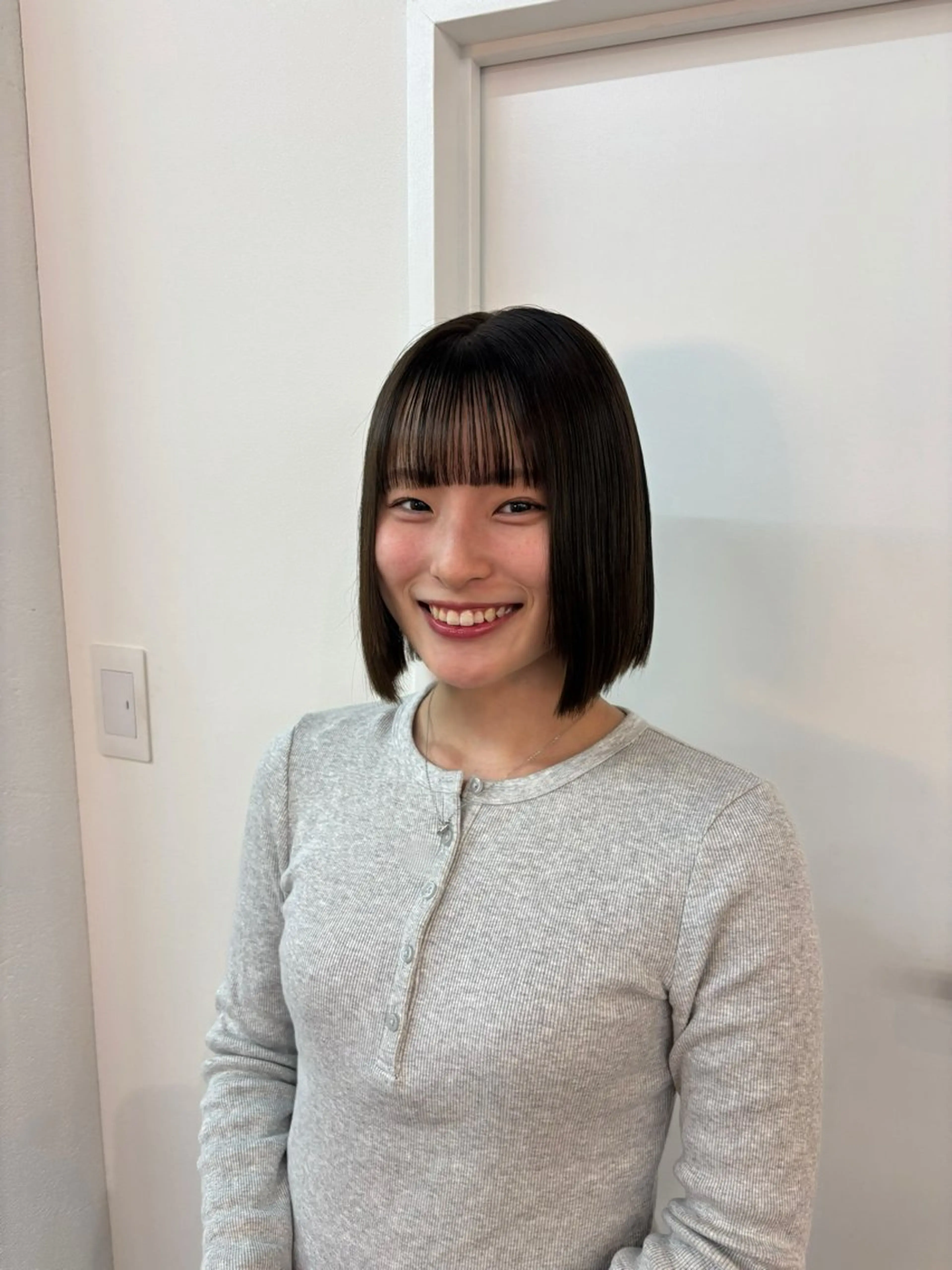 ショート 🤍Nozomi/ オリーブカラー🌿のヘアスタイル