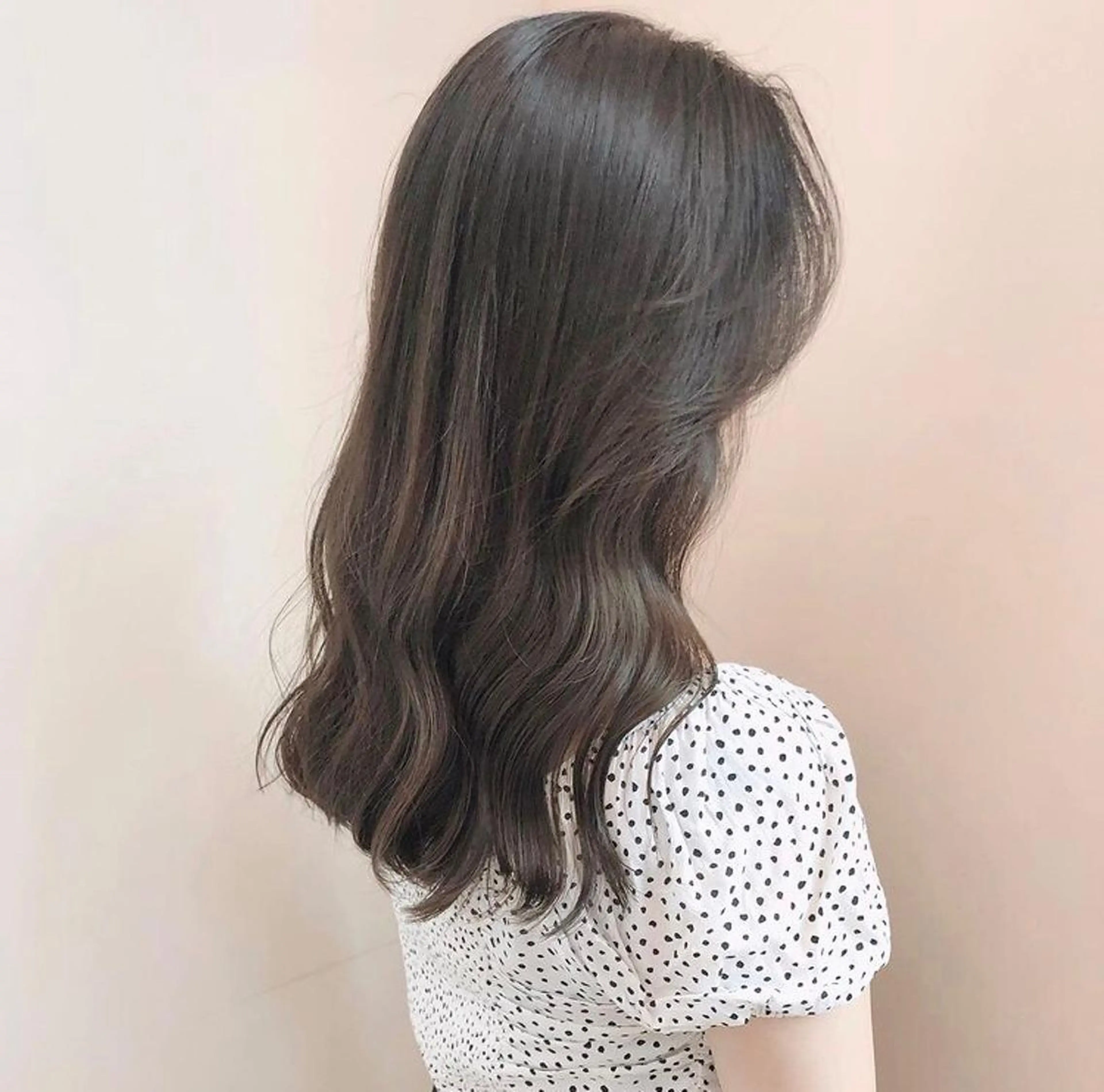 セミロング カラー カット ヘアカラー トリートメント HATSUMEI ゆうまのヘアスタイル