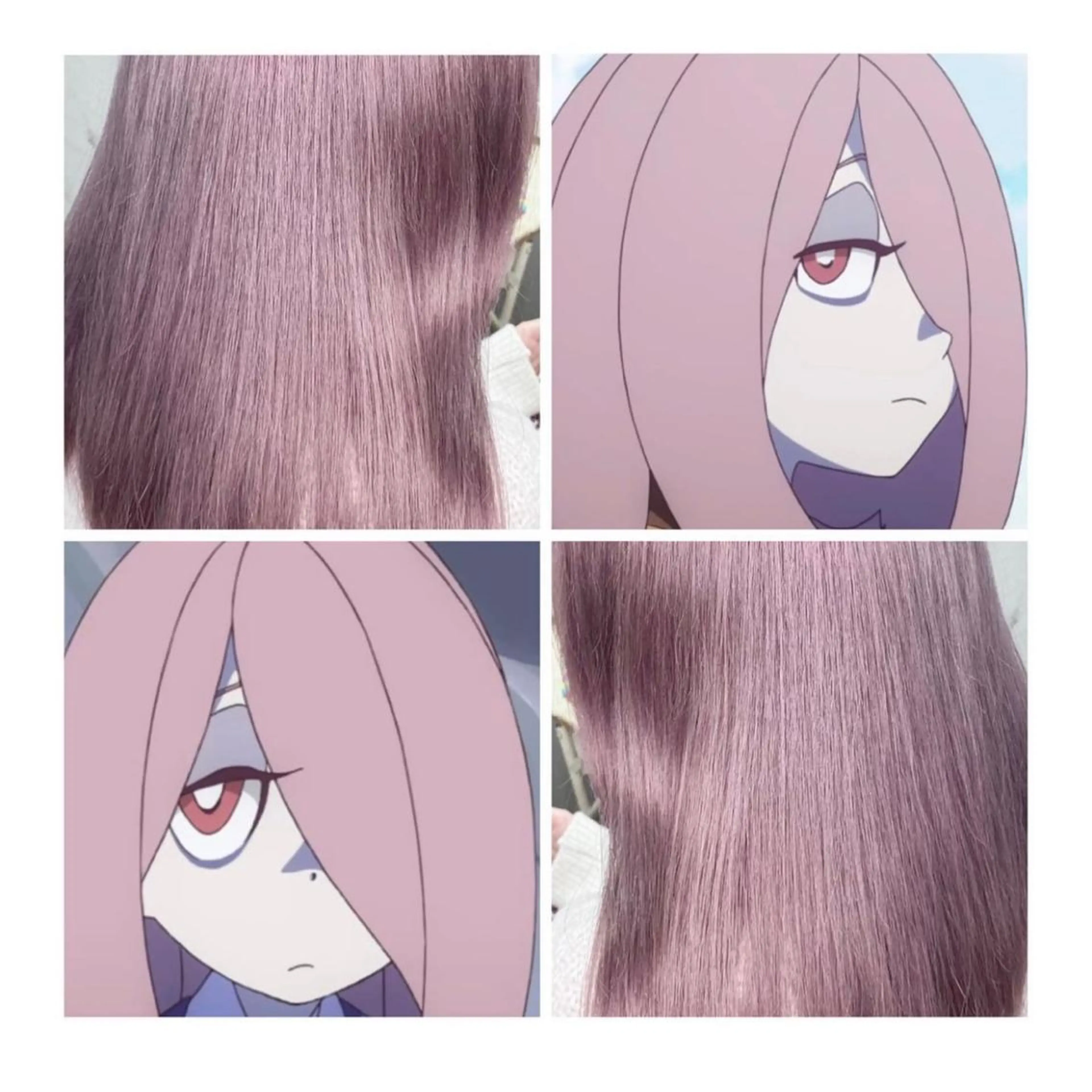 ミディアム カラー ピンクカラー ヘアカラー TSUNO🦖 派手髪/オタク美容師のヘアスタイル