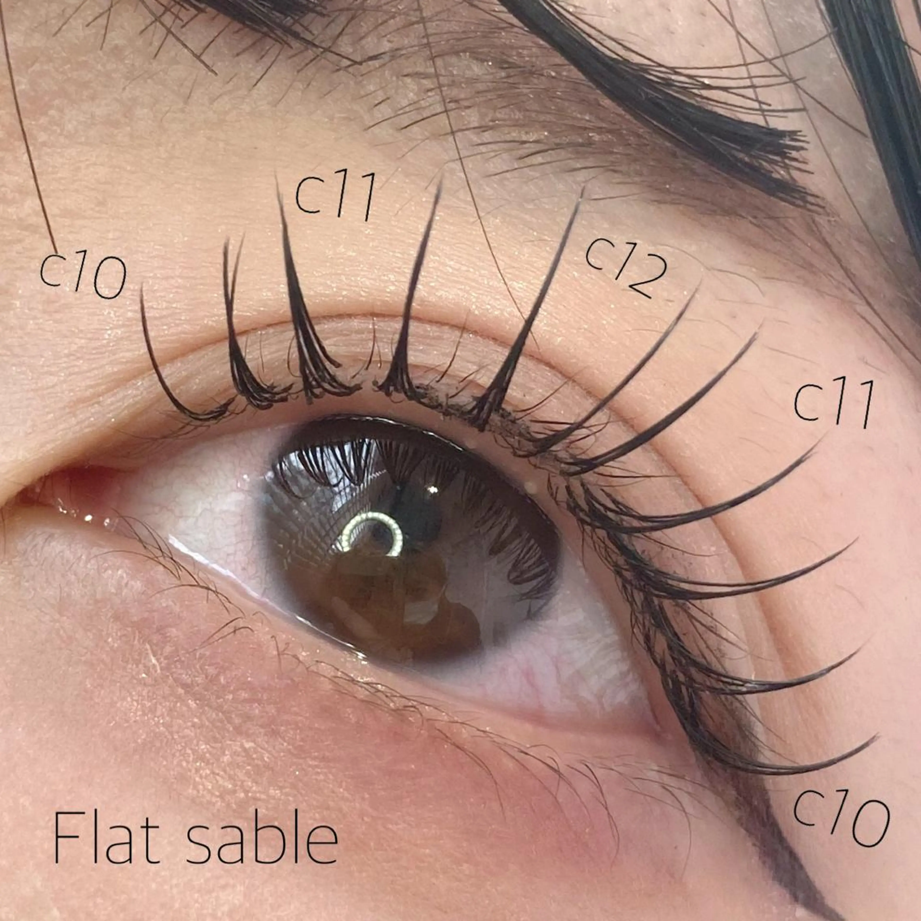 マツエク・マツパ アイブロウ マツエク TOPアイリスト ふたつぎちさとのマツエク・マツパデザイン