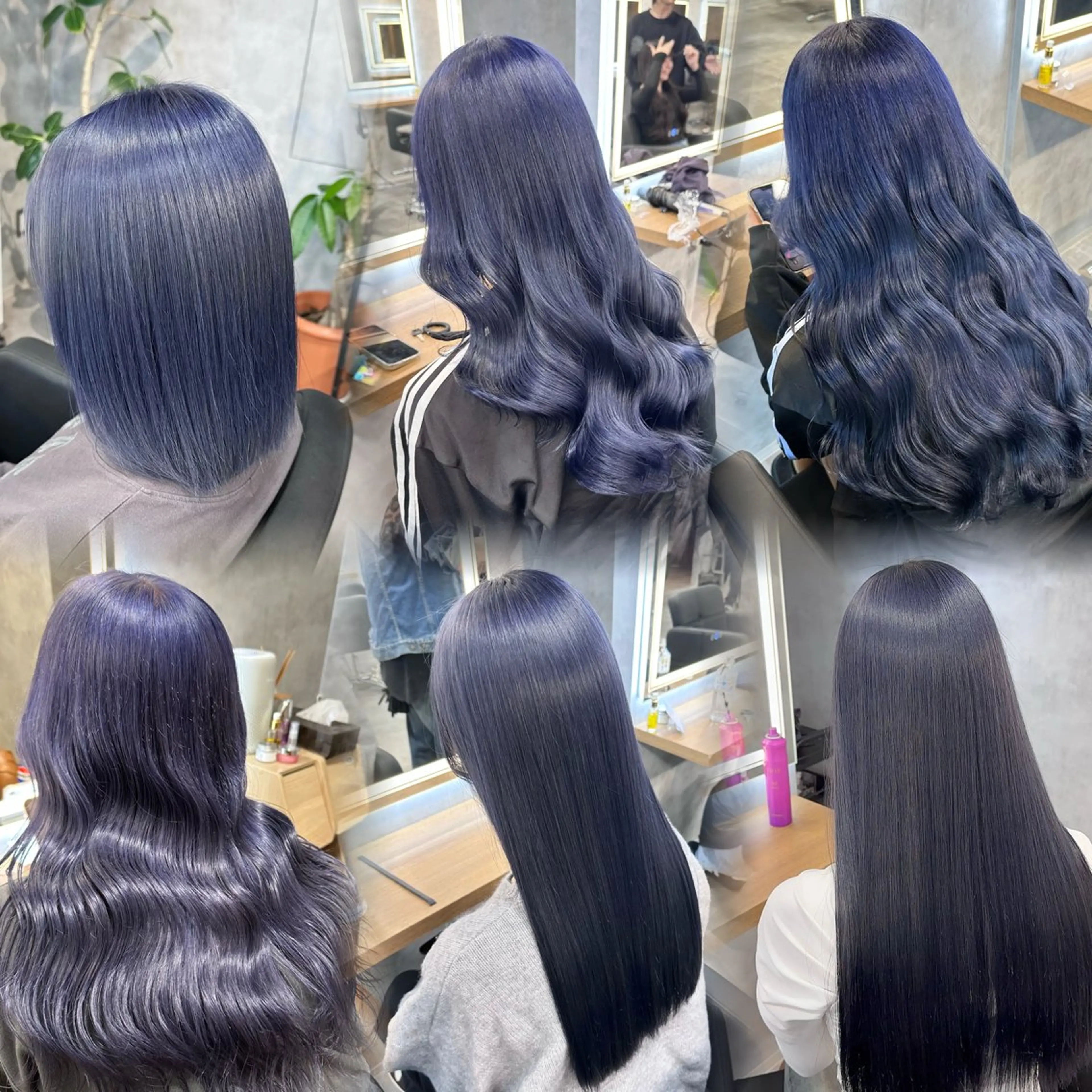 カラー ブルーカラー ヘアカラー 似合わせ×艶髪 YASUAKIのヘアスタイル