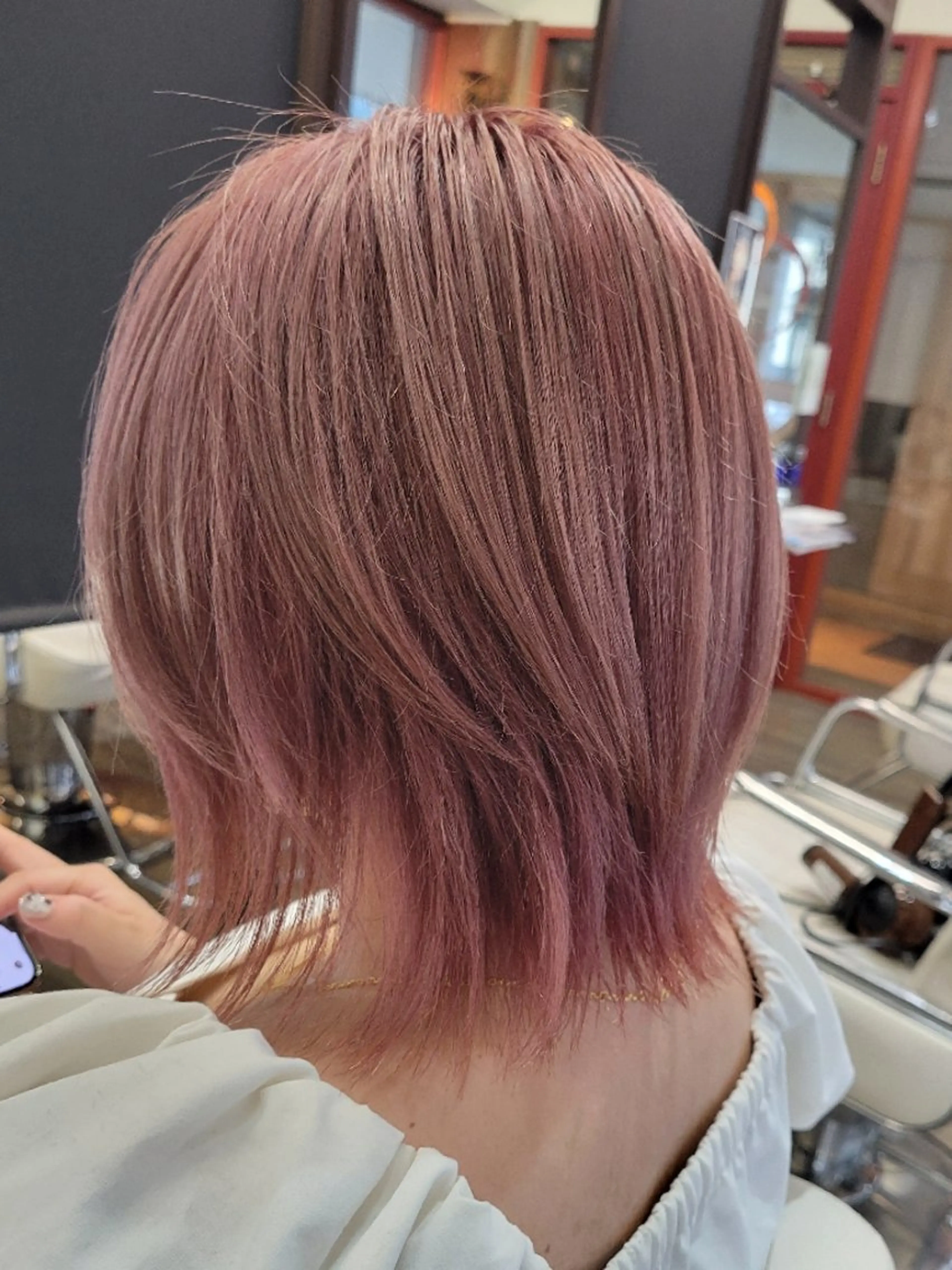 ショート カラー ビーオーダーズ所属・ダブルカラーモデル☆ SHUNYAのヘアスタイル