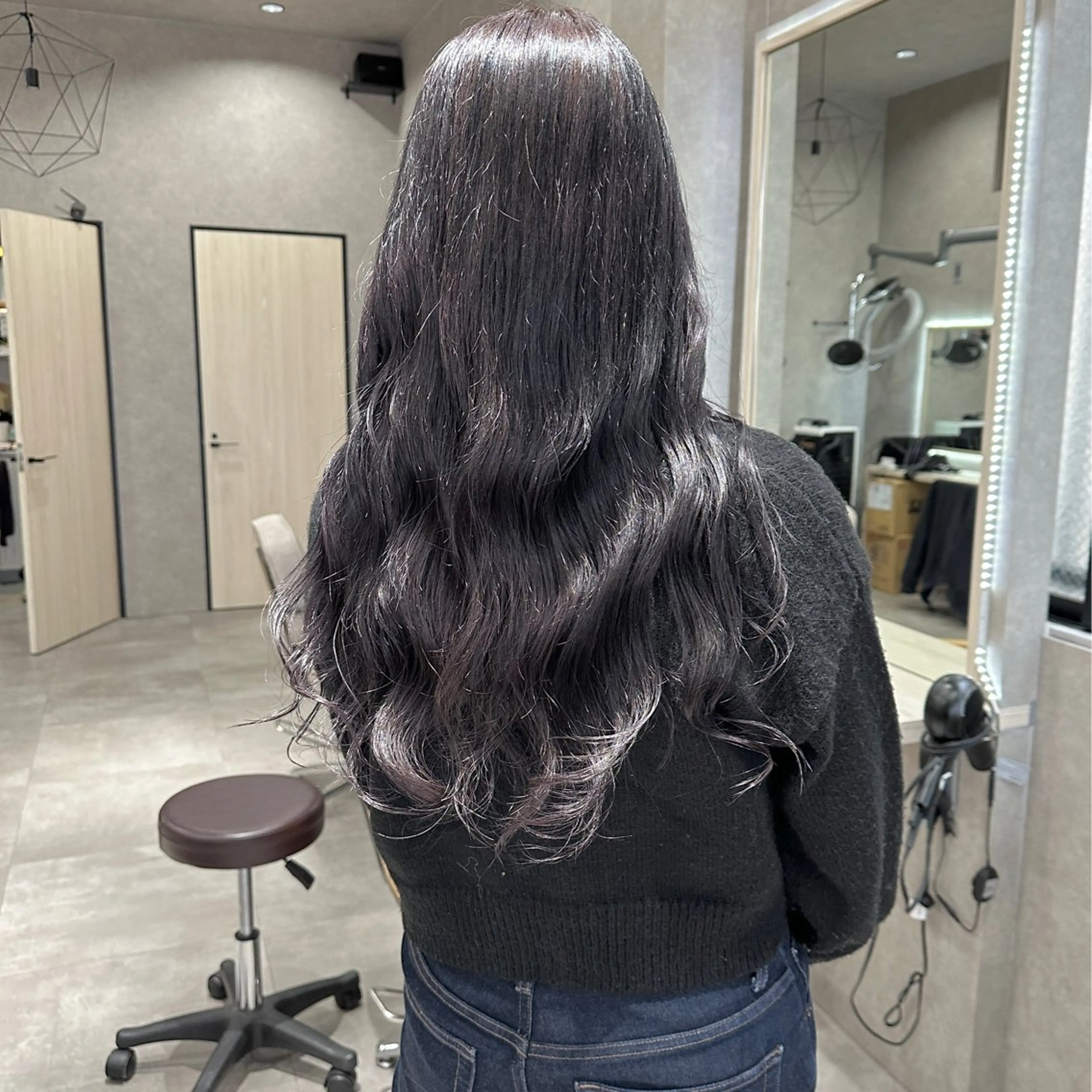 ロング カラー はちすか るかのヘアスタイル