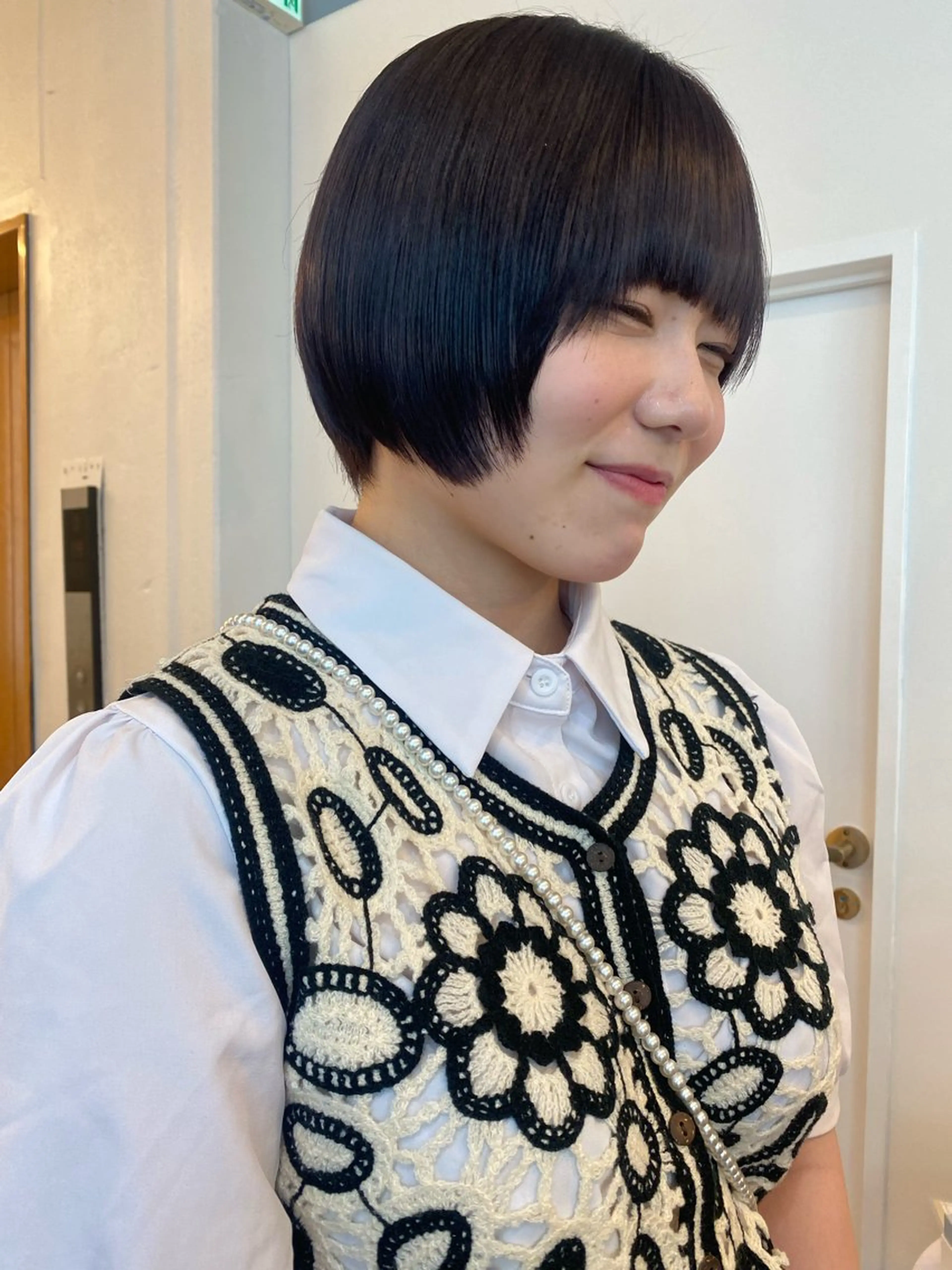 ショート カラー ichika/福岡 /透明感カラー🤎のヘアスタイル