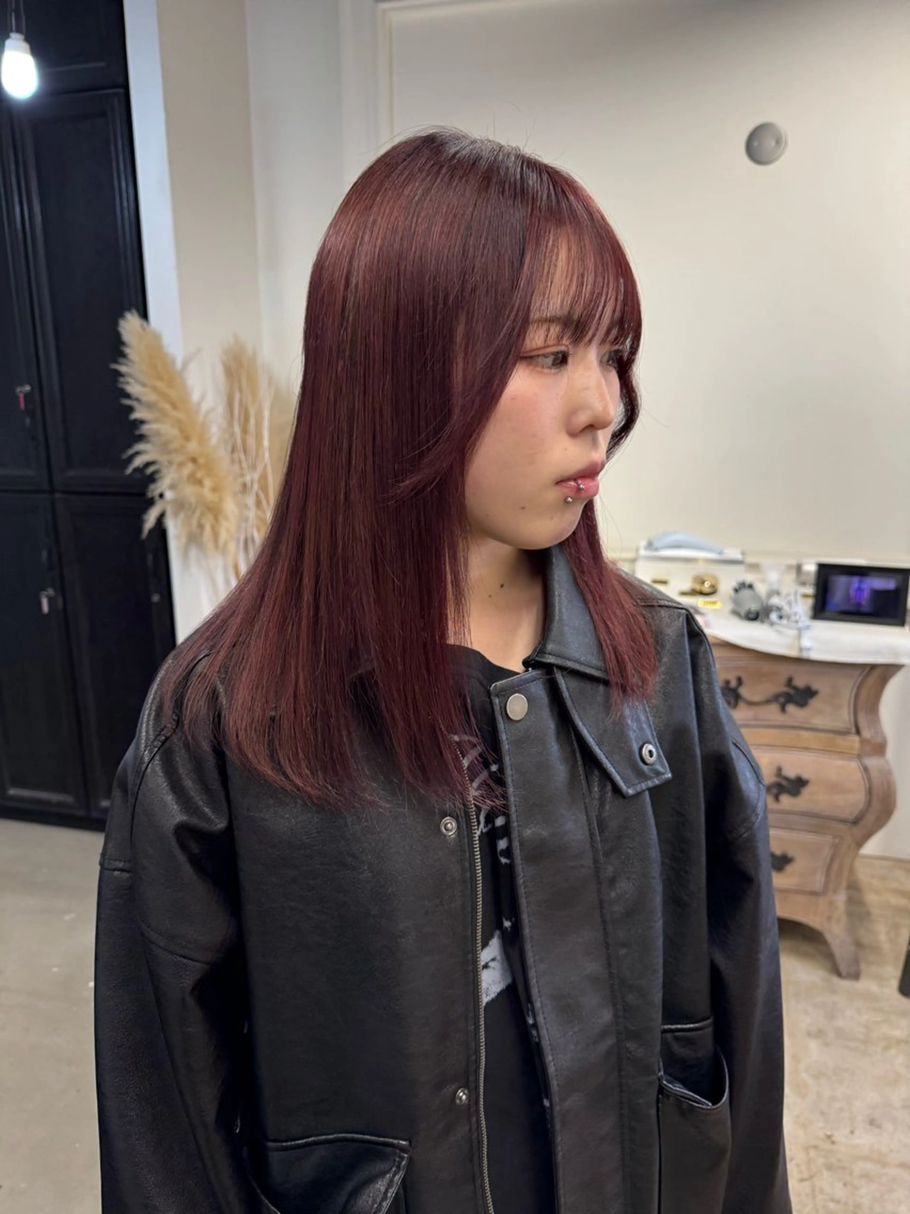 セミロング 古田 凪のヘアスタイル