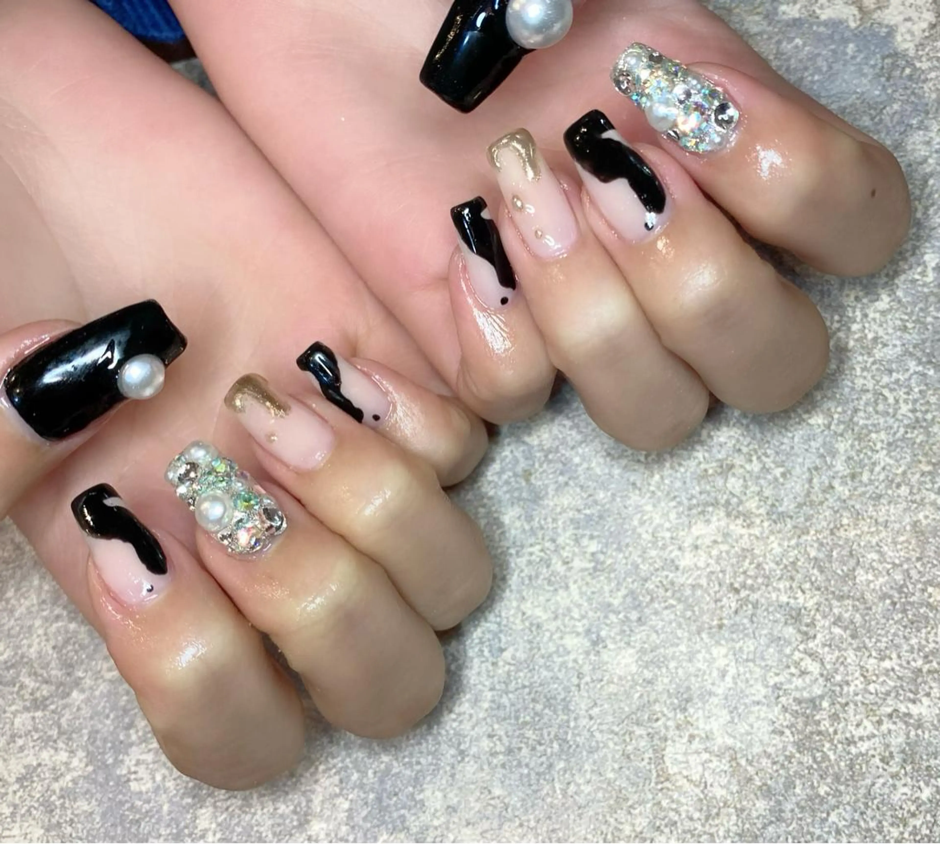 ネイル 成人式 ハンドネイル Lino+ ネイル&よもぎ蒸しのネイルデザイン