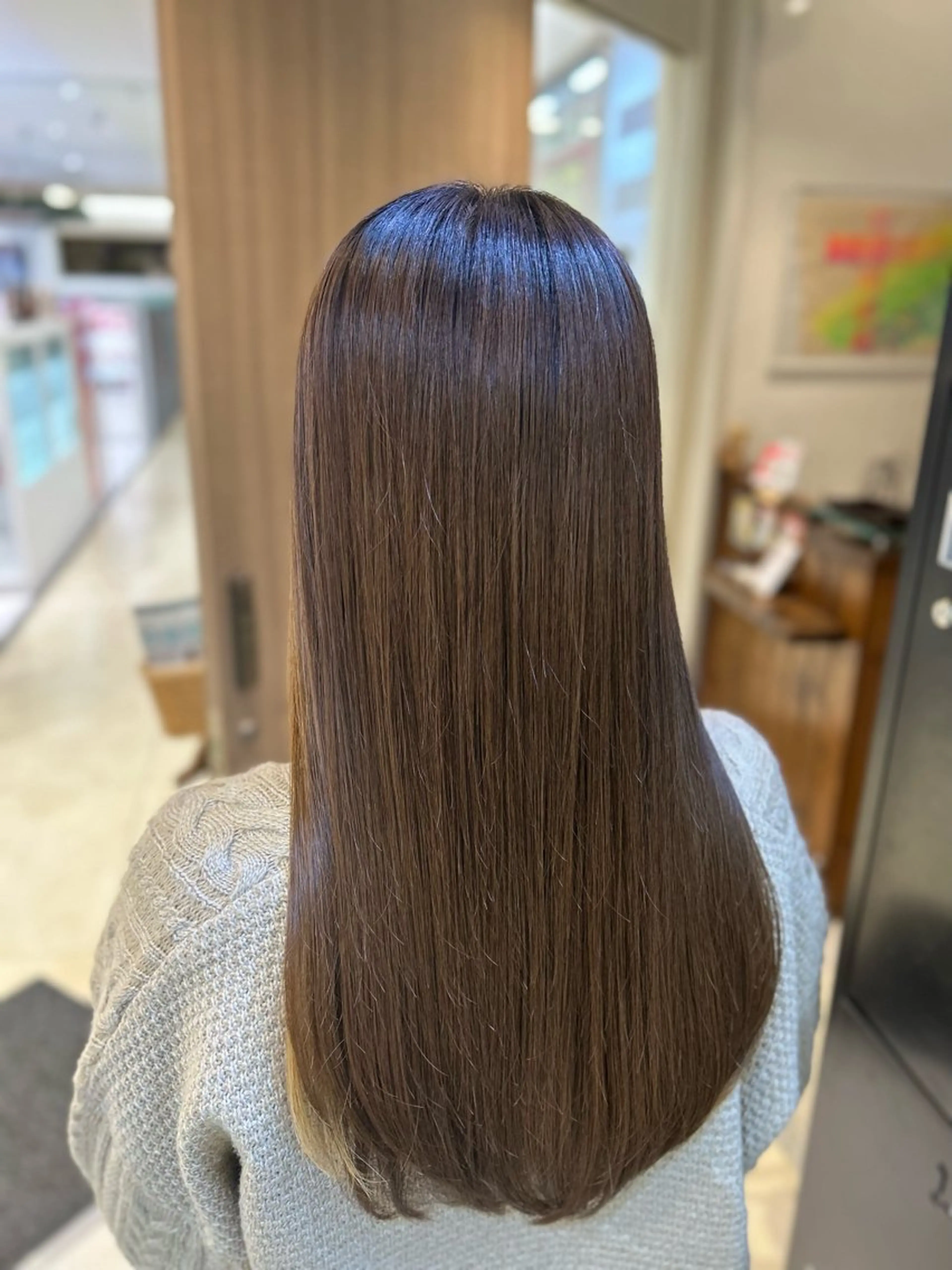 ロング カラー 縮毛矯正/髪質改善/ 艶髪ササキナツミのヘアスタイル