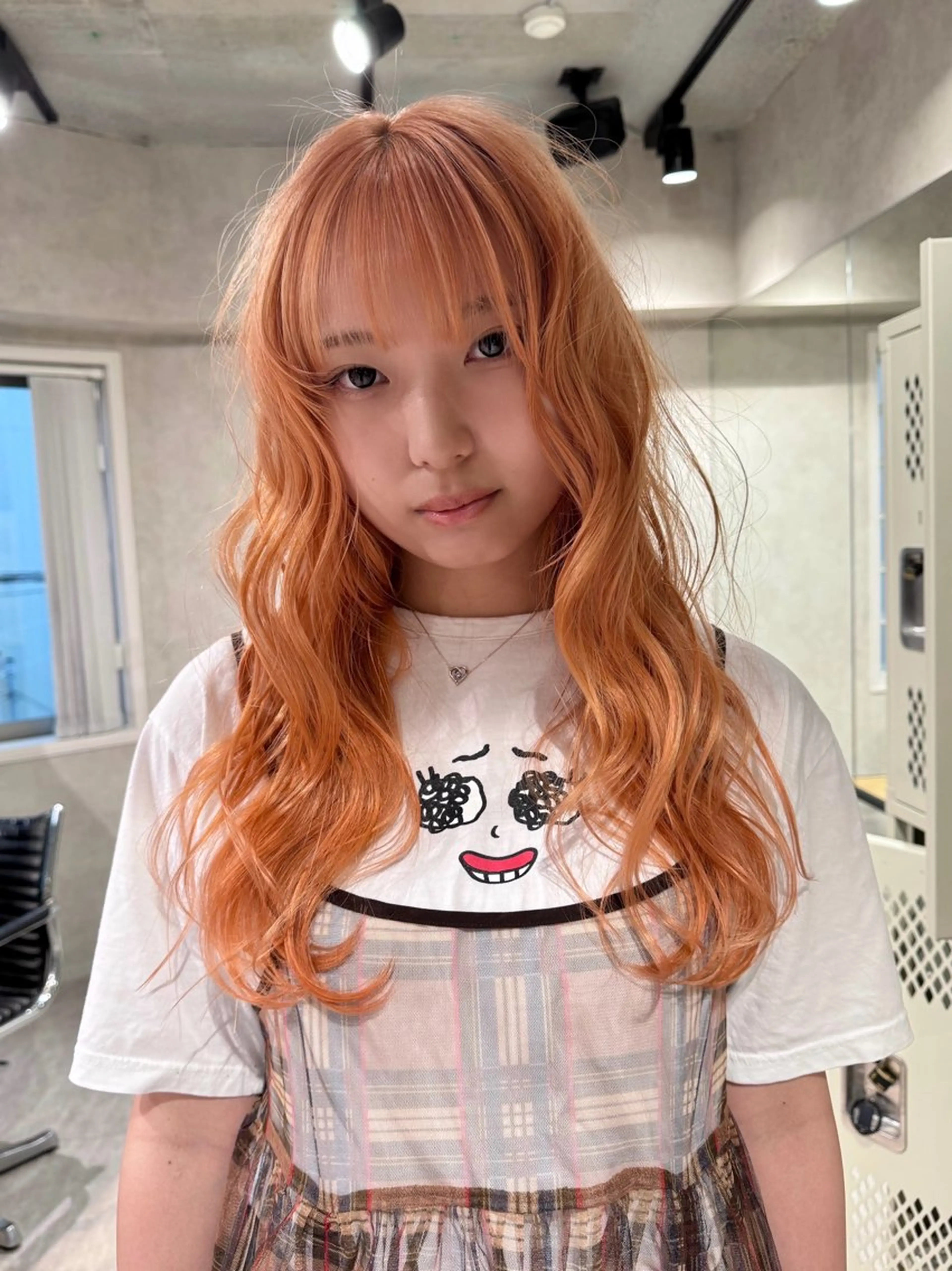 【minimo限定価格】リタッチブリーチ＋カラー ケアブリーチ使用）ミニモ学割の写真