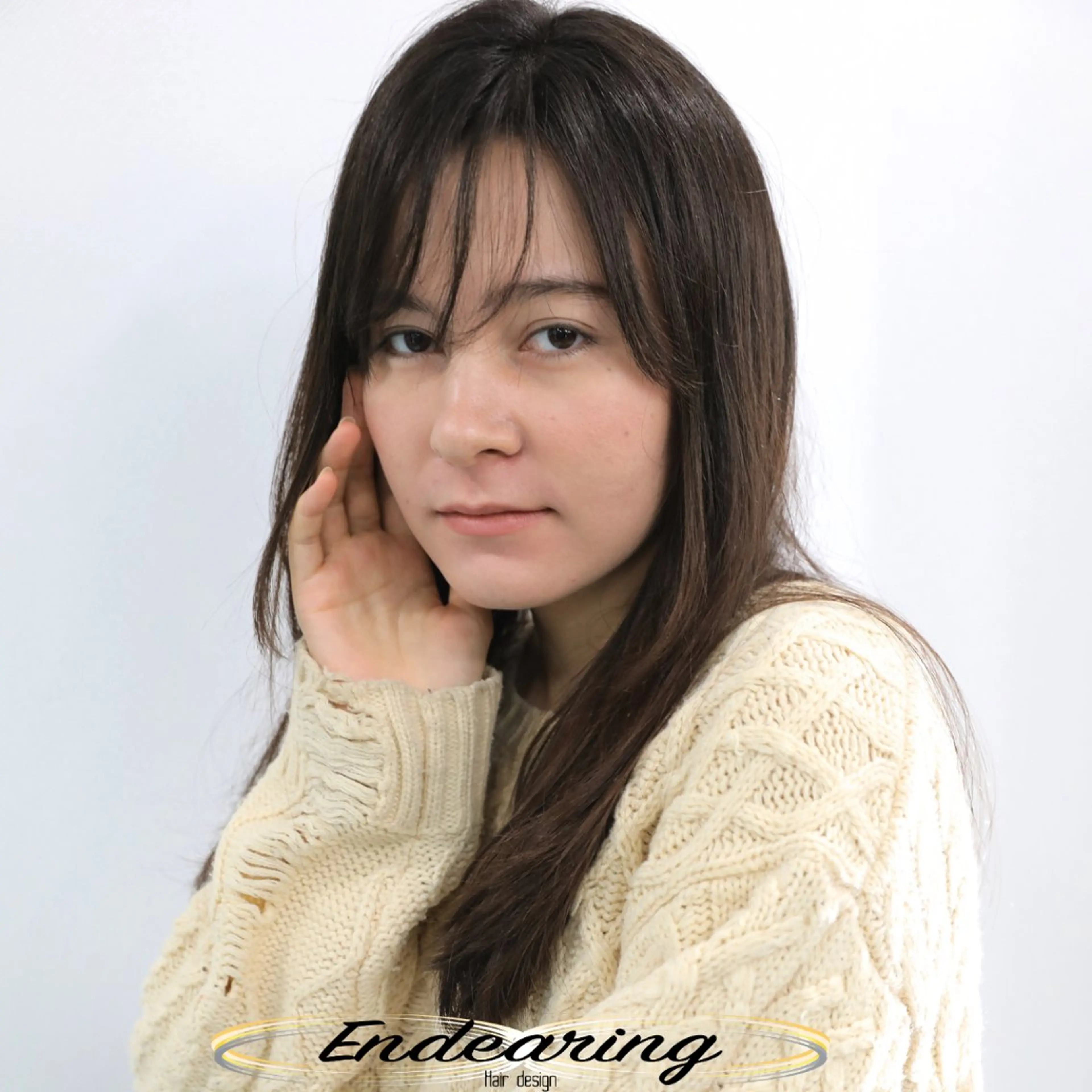 カラー カット ヘアカラー Endearing 銀座/レイヤーカットのヘアスタイル