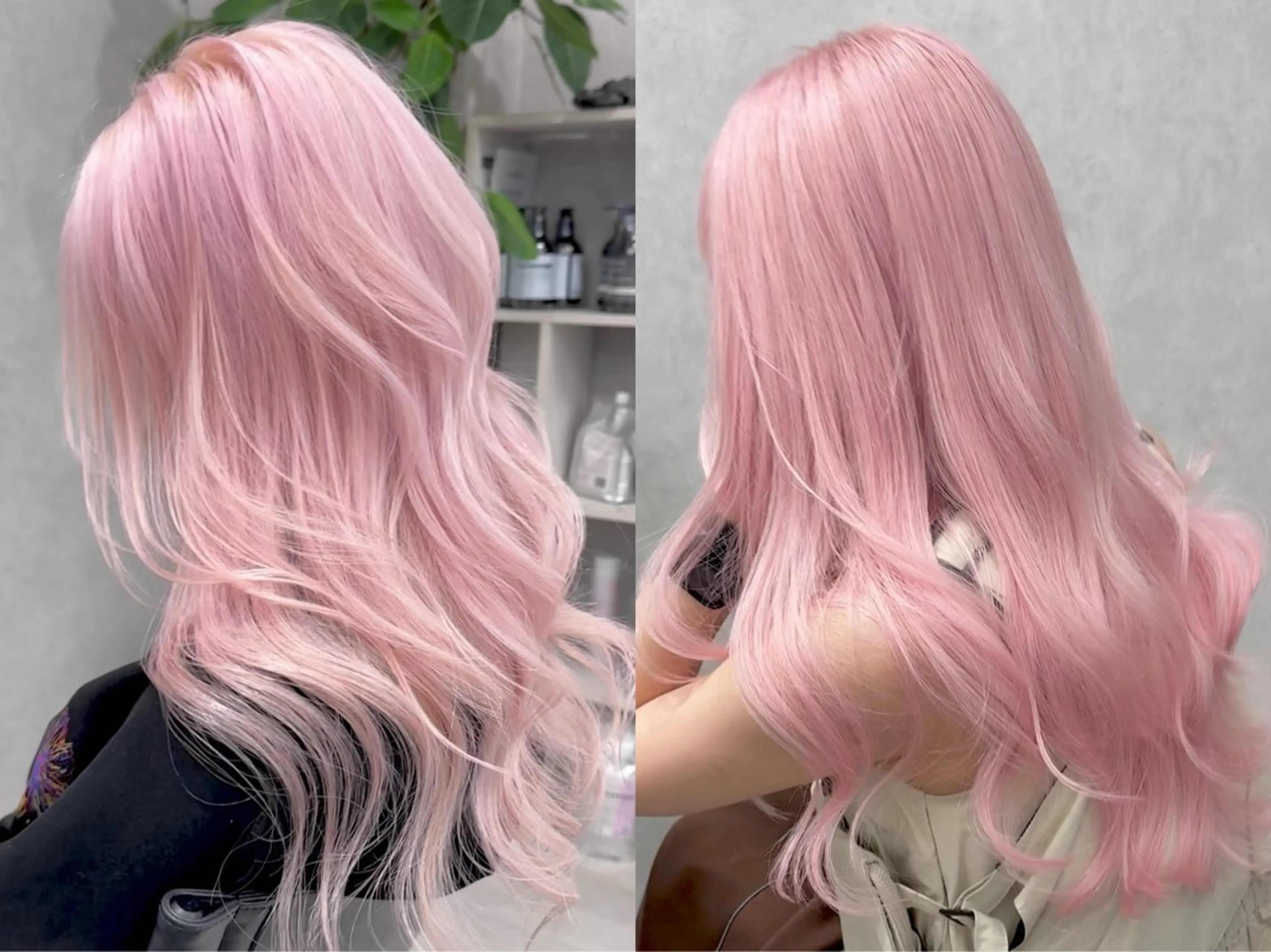 ロング ブリーチ/ハイトーン LOWRL【ロウル】のヘアスタイル