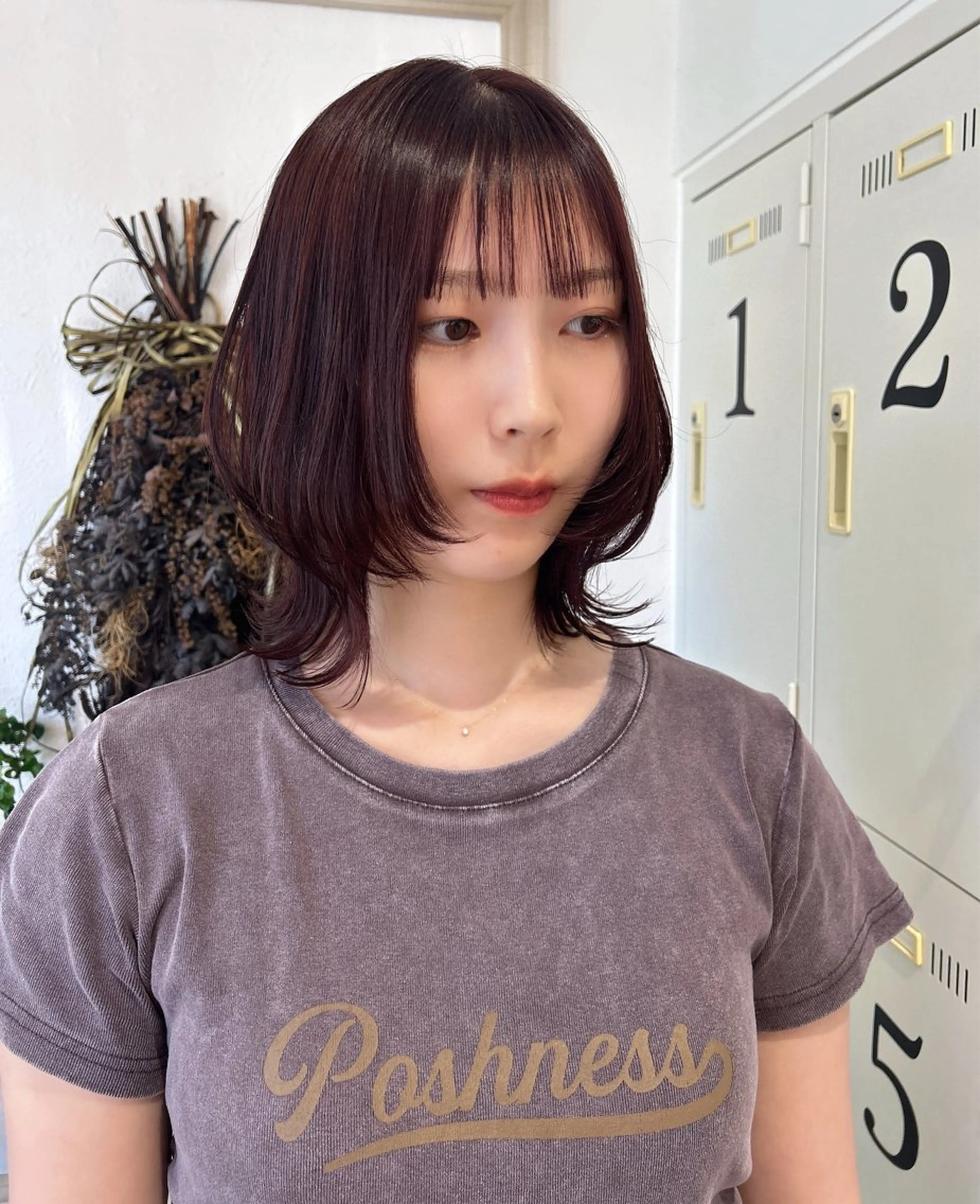 ミディアム merc.🕊大西‎ 香瑚のヘアスタイル