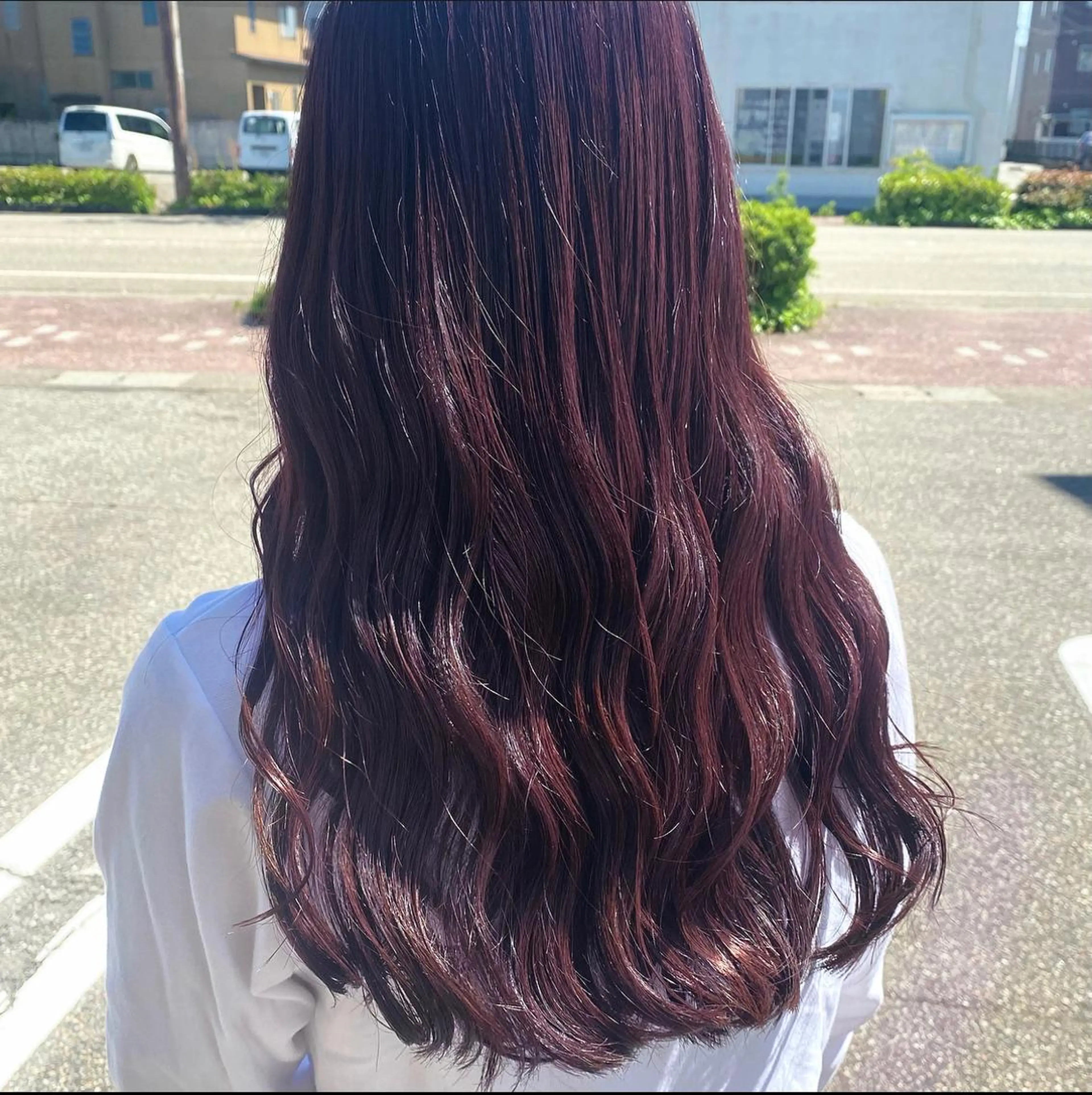 ロング カラー 💘韓国カラー💘 クルミのヘアスタイル