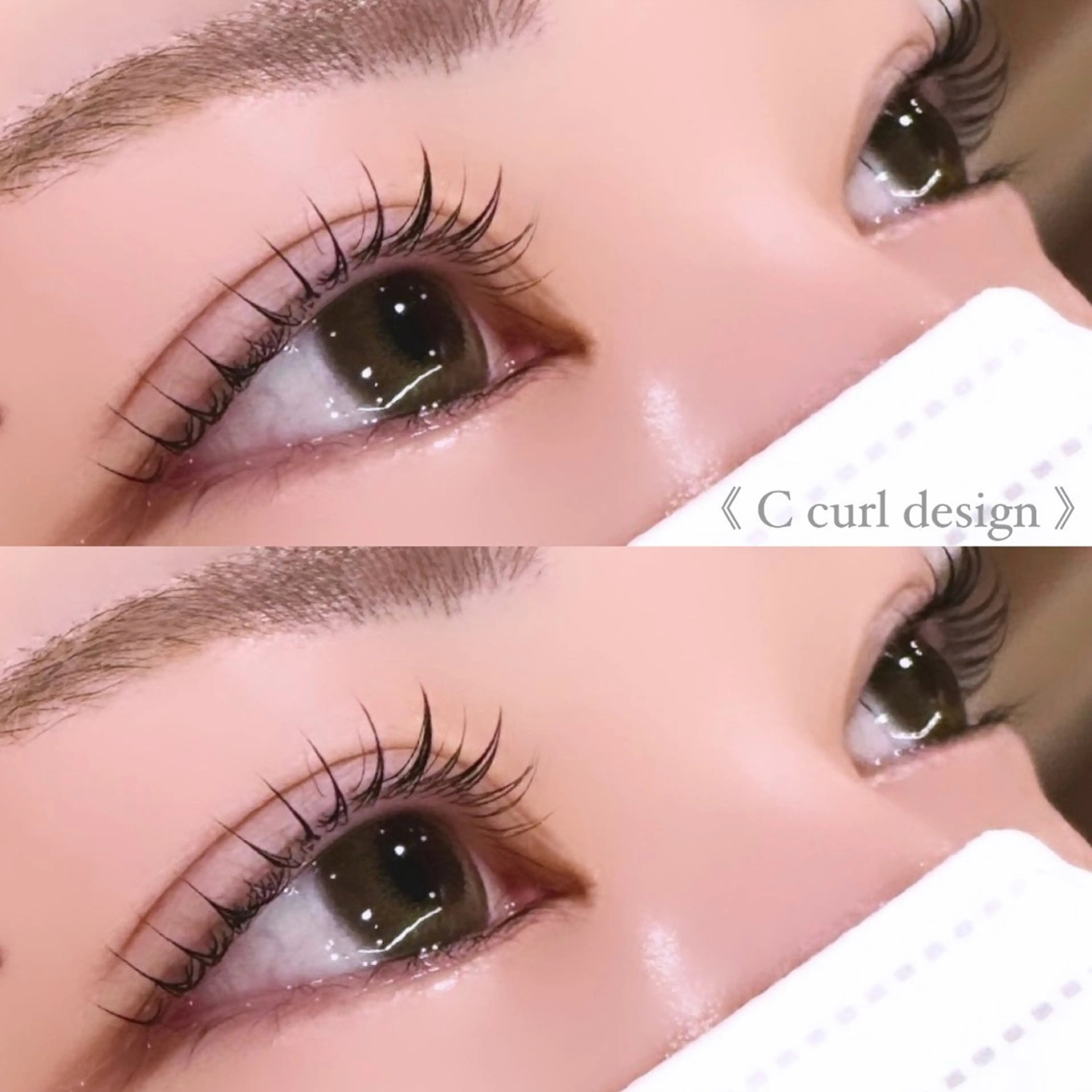 キュートな印象に🎀Ｃカールデザインの写真