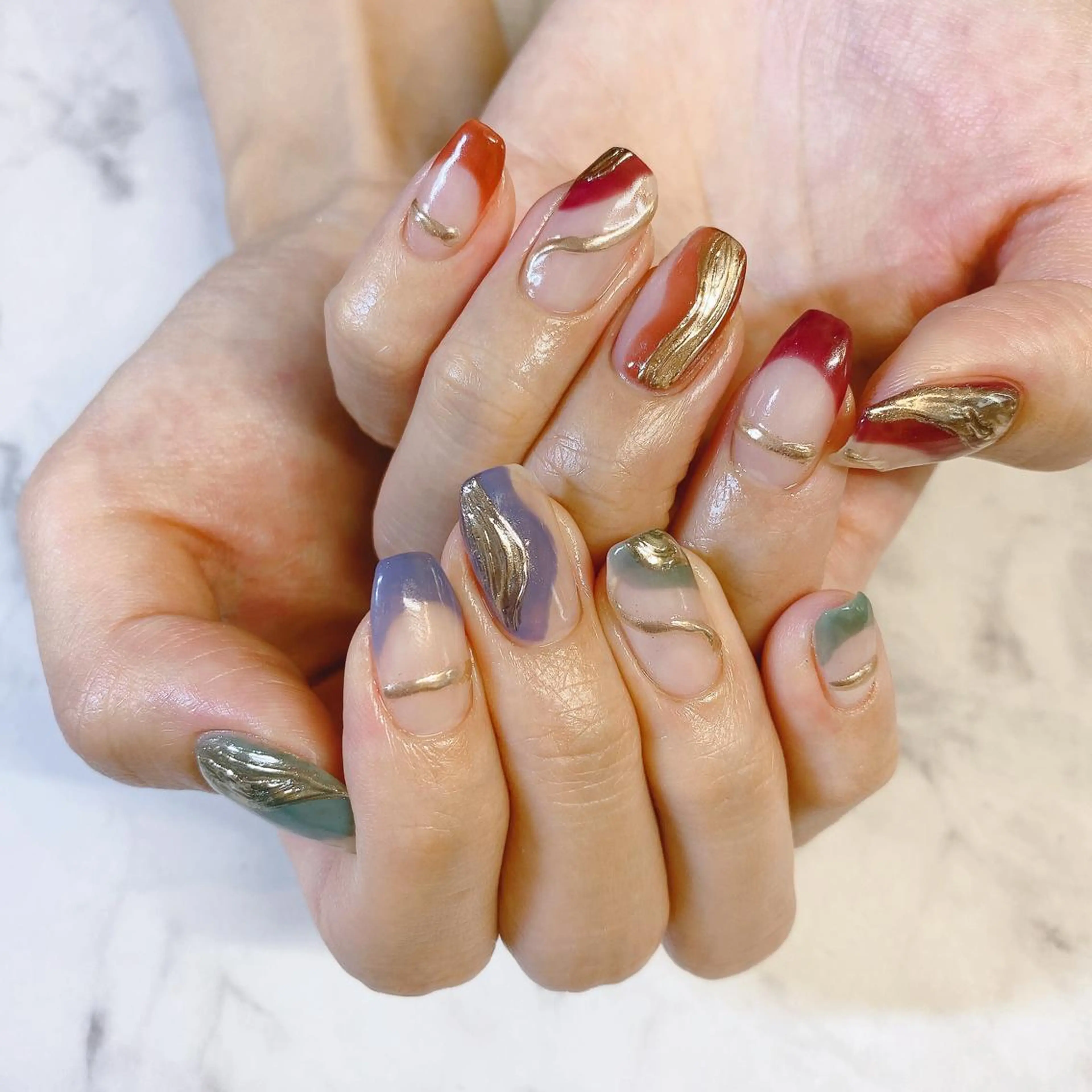 ネイル ハンドネイル ISHIHARA KANAのネイルデザイン