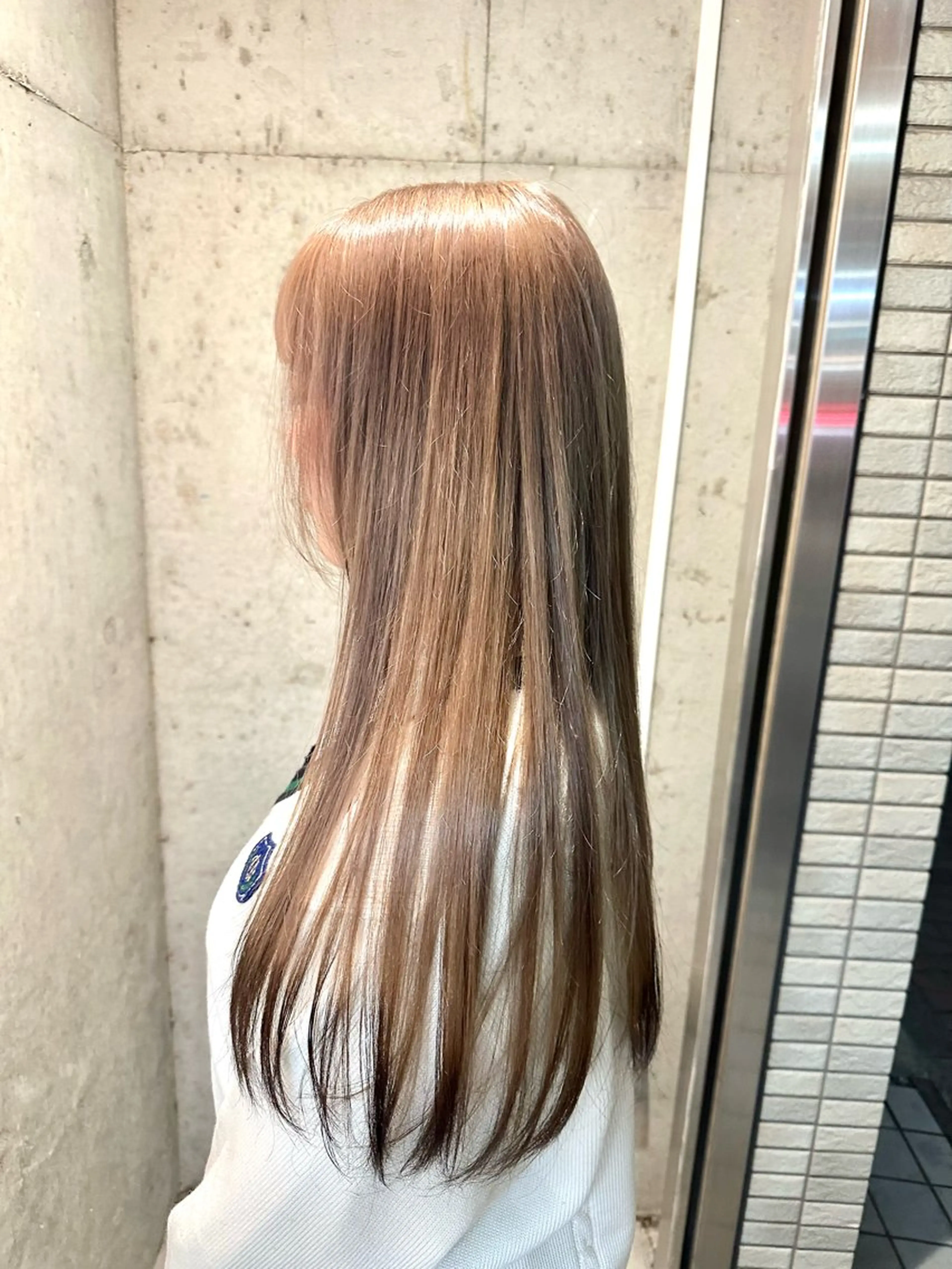 ロング カット ヘアカラー トリートメント 💜透明感カラー🌈 /森絵美莉⛄️❄️のヘアスタイル