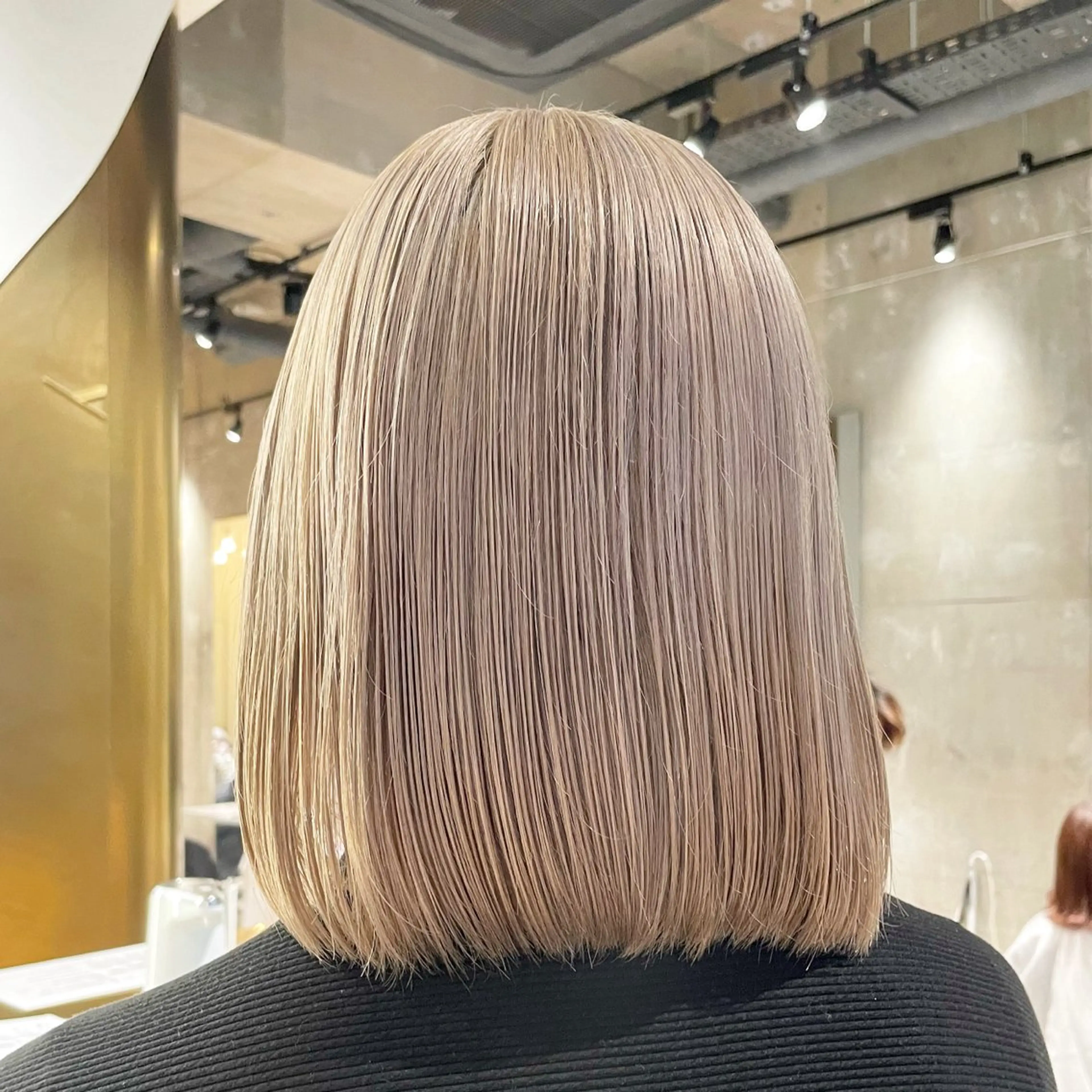 ミディアム カラー カット ヘアカラー トリートメント ☀️海外レイヤー 🇺🇸/ヒナコのヘアスタイル