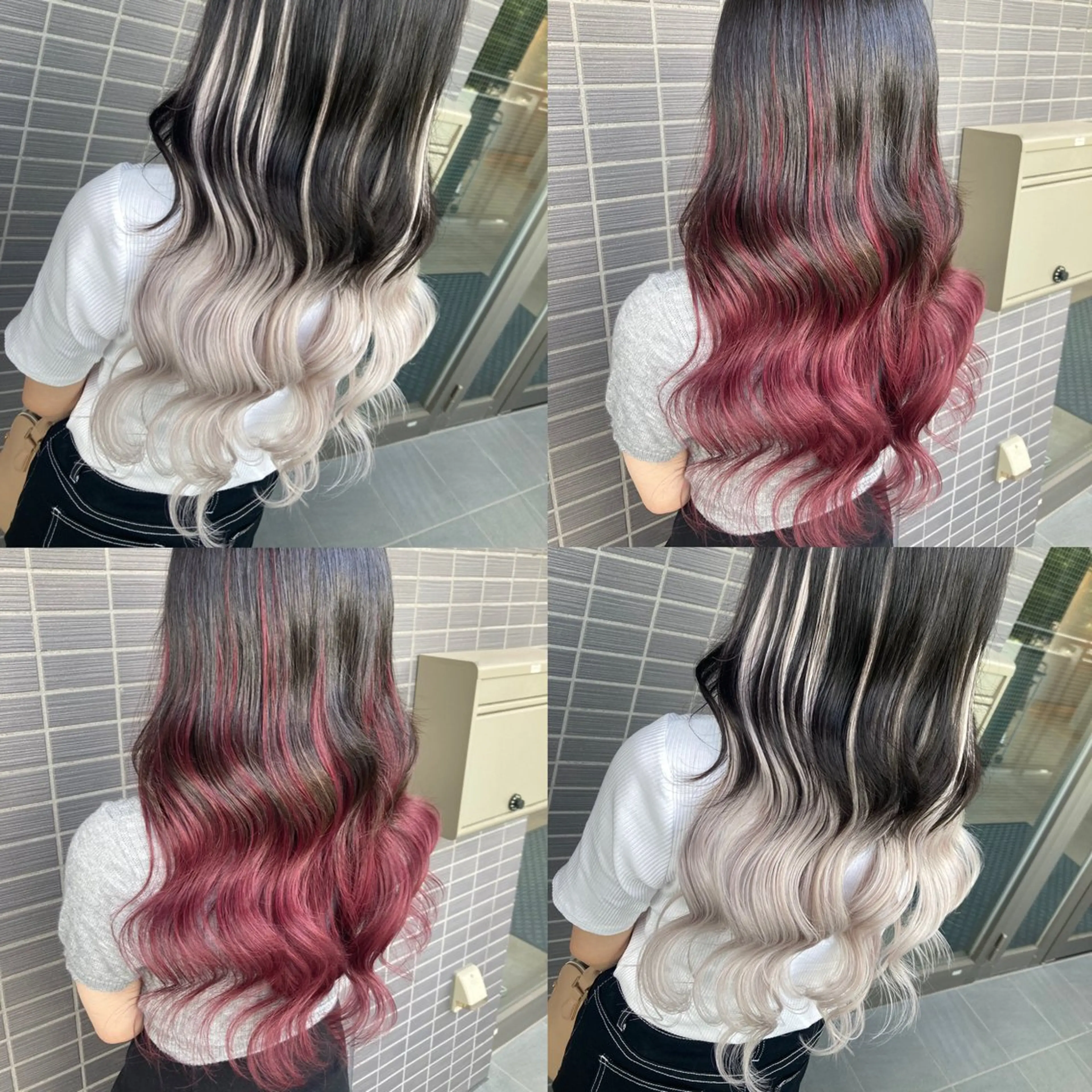 ロング ヘアアレンジ エクステ 平原 ミレイのヘアスタイル