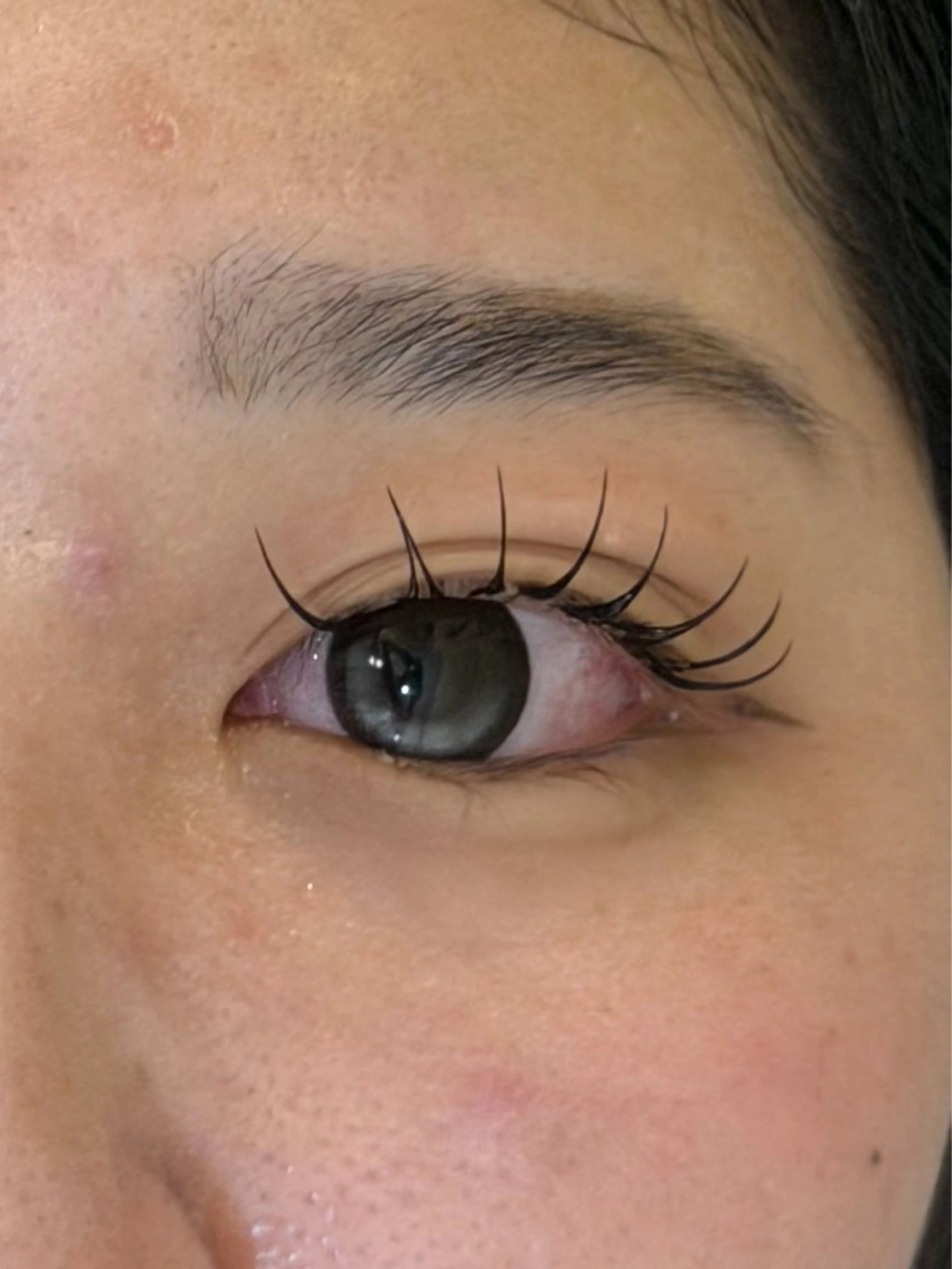 ✨️4/28 13:15~✨️オフあり【🎀リフエクモデル🩵】 リフト×LEDエクステ100本の写真