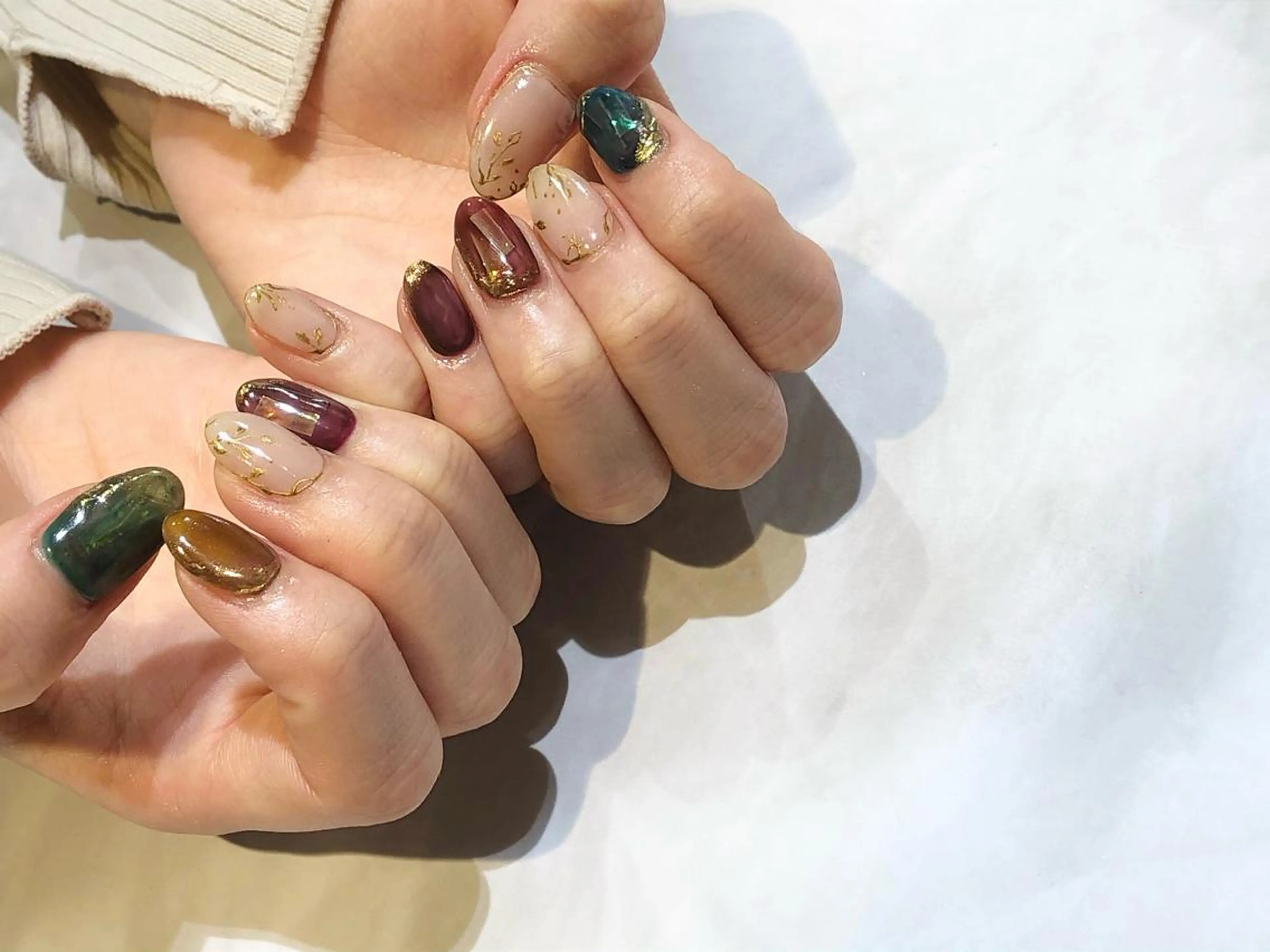 ネイル 舞田 苑香のネイルデザイン