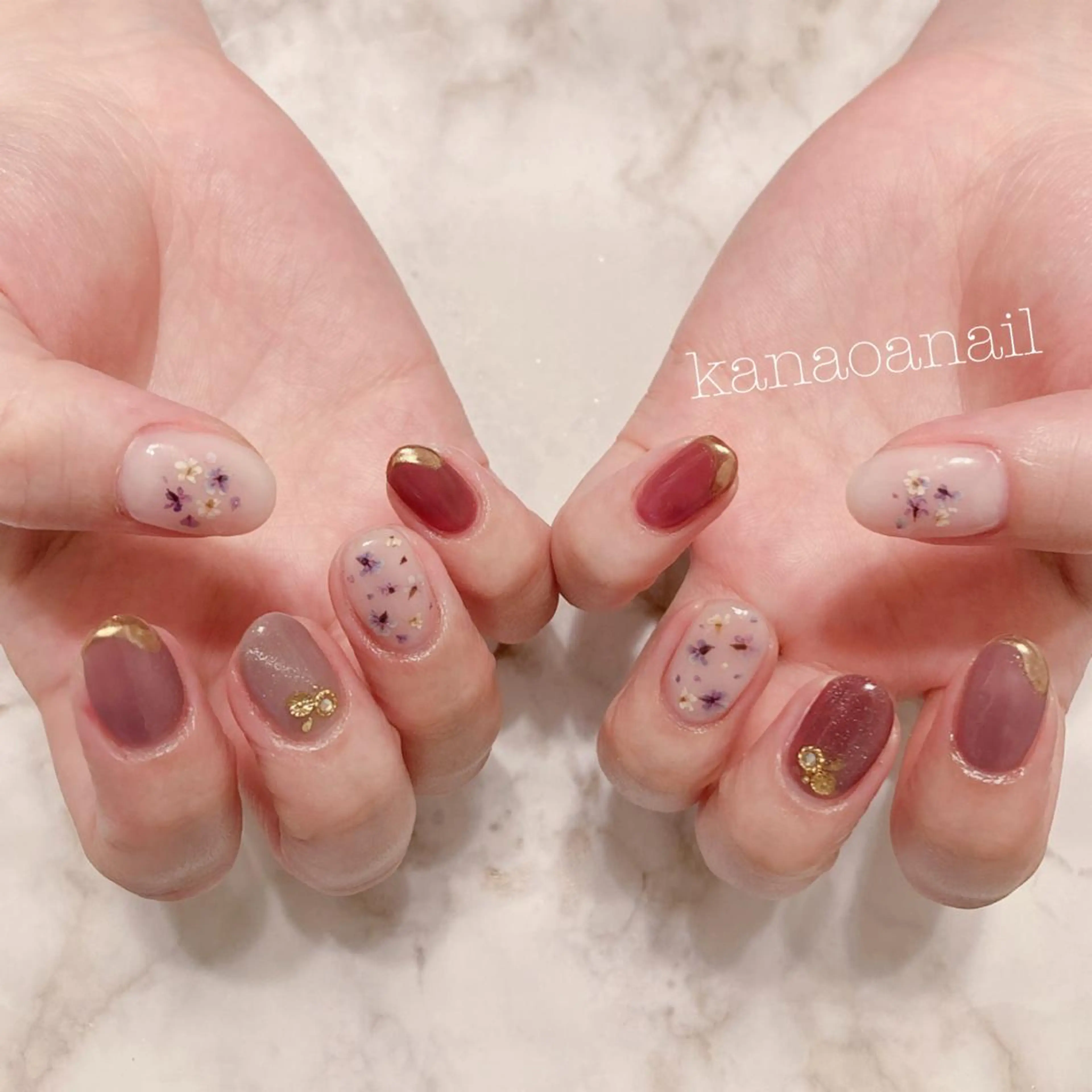 ネイル kanaoa nailのネイルデザイン