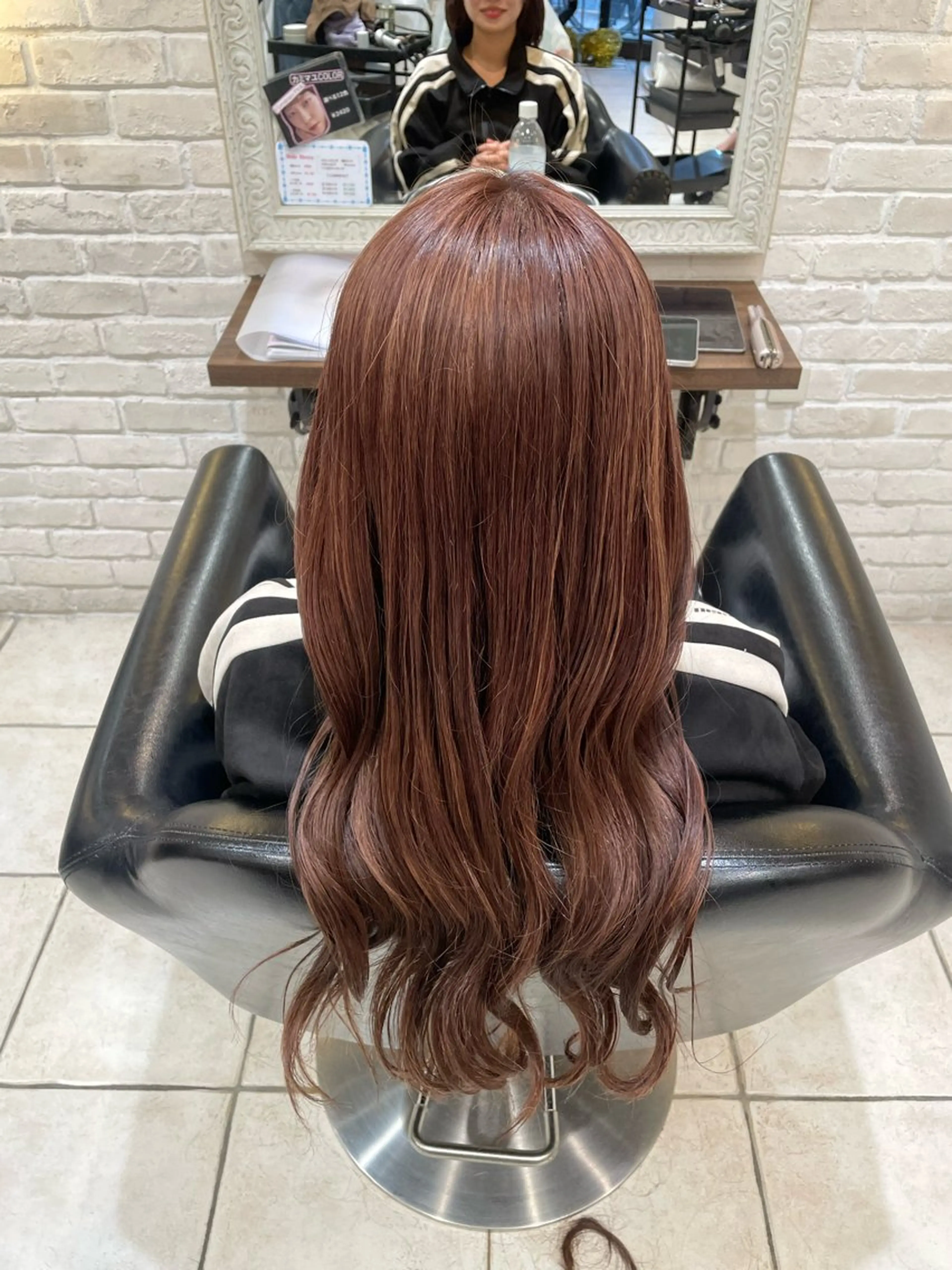 カラー ブラウンカラー ピンクカラー 🌼 misaki 🌼のヘアスタイル